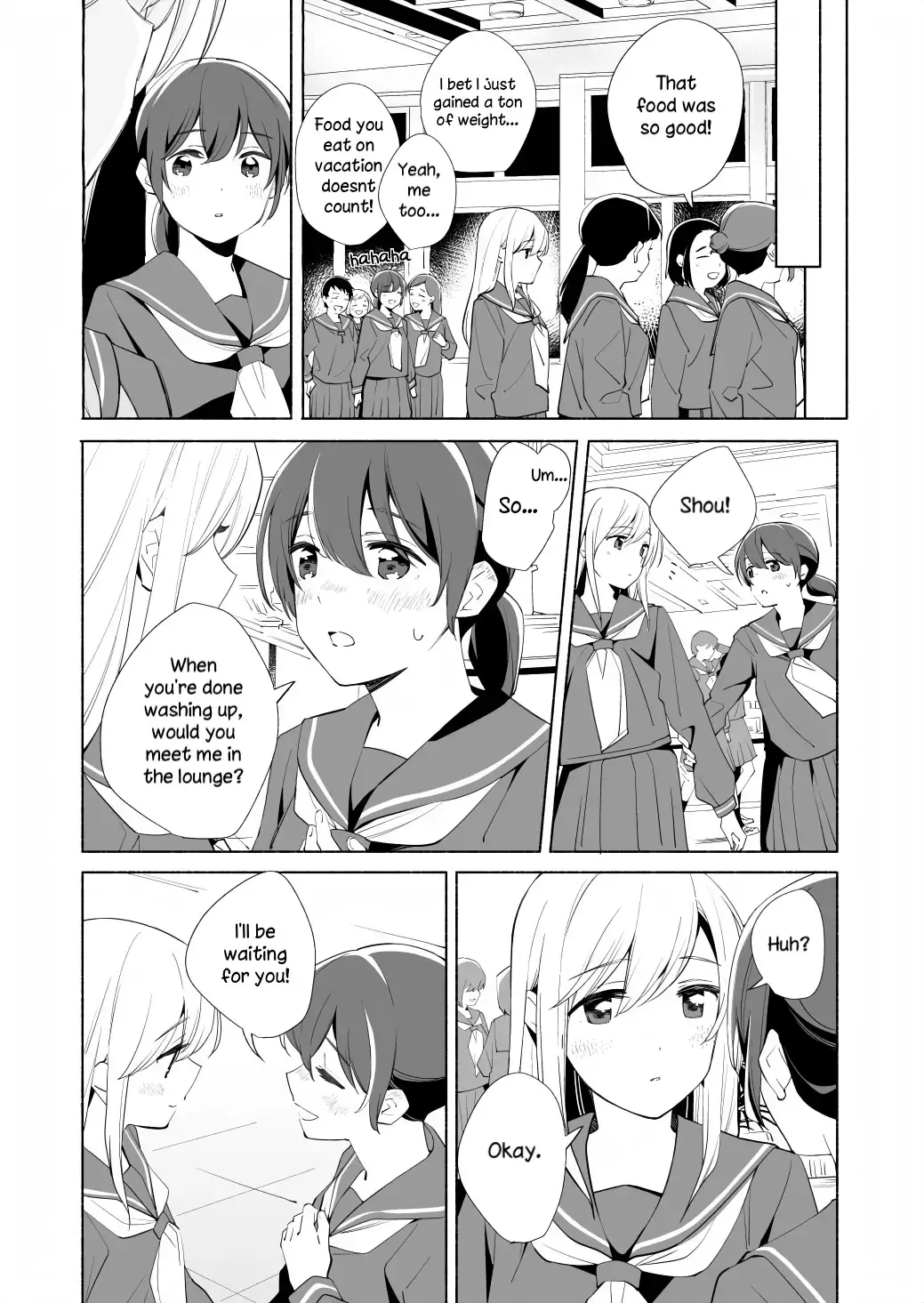 The Blue Star on That Day Chapter 17.2 page 6 - 