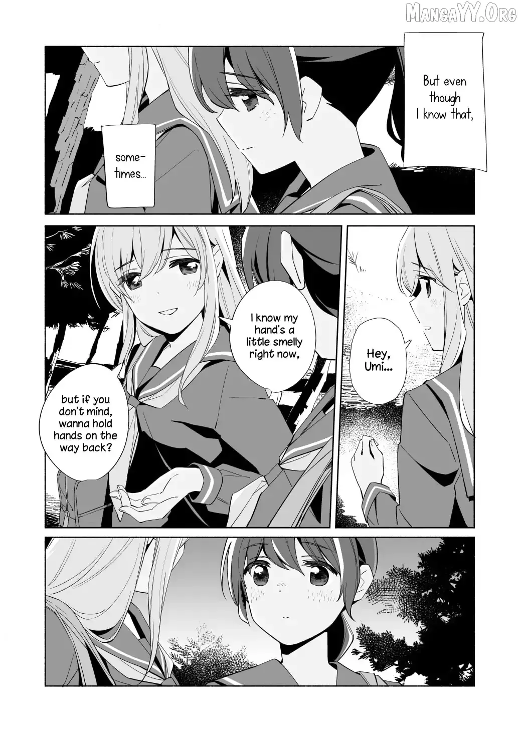 The Blue Star on That Day Chapter 21.5 page 14 - 