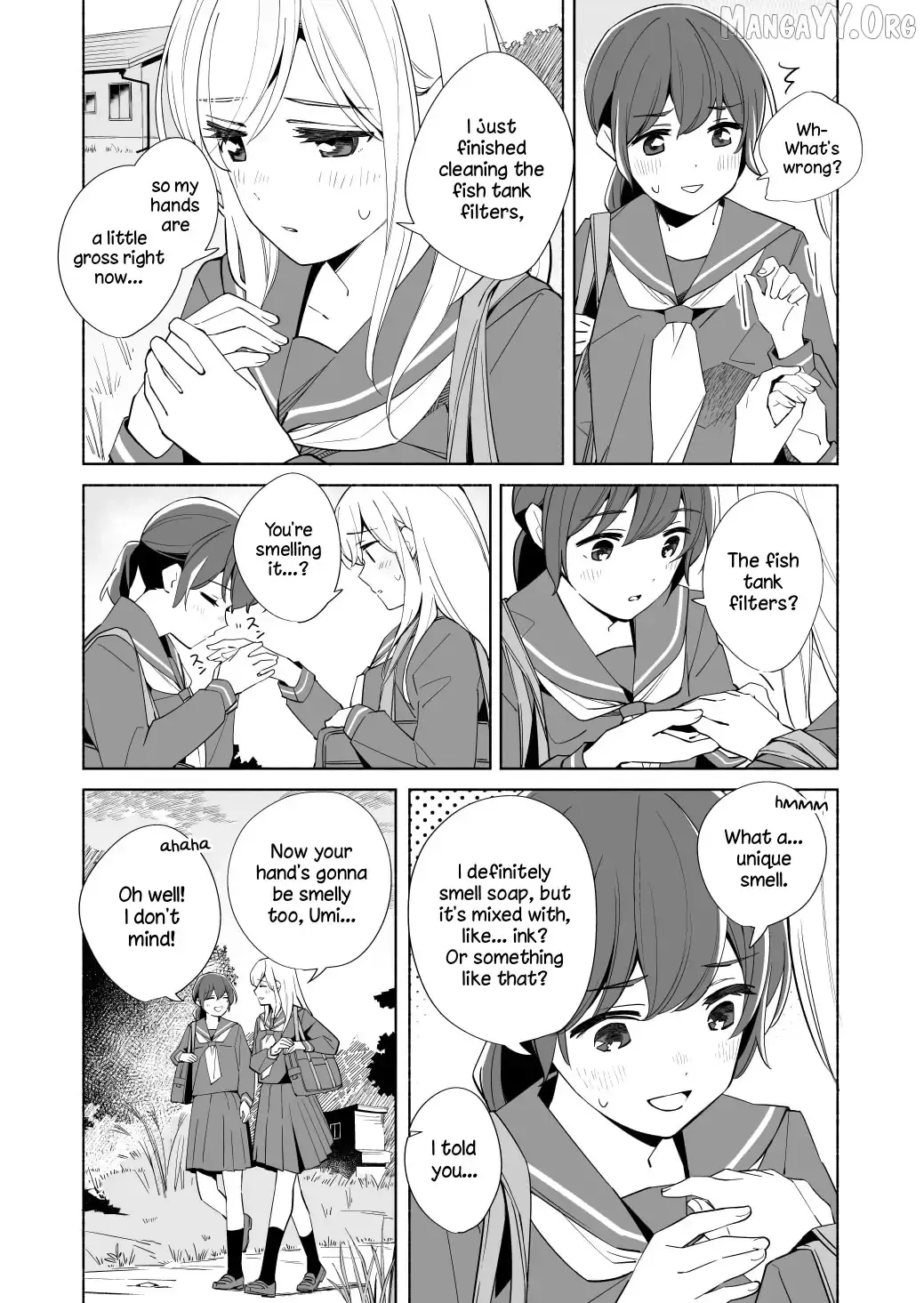 The Blue Star on That Day Chapter 21.5 page 6 - 