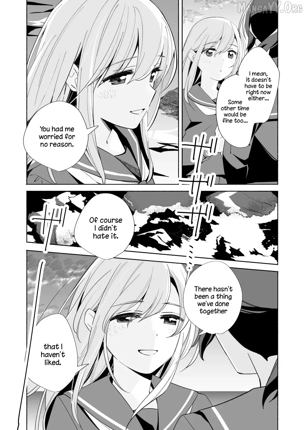 The Blue Star on That Day Chapter 21.5 page 9 - 