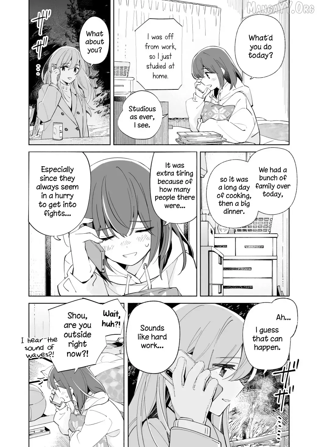 The Blue Star on That Day Chapter 21 page 16 - 