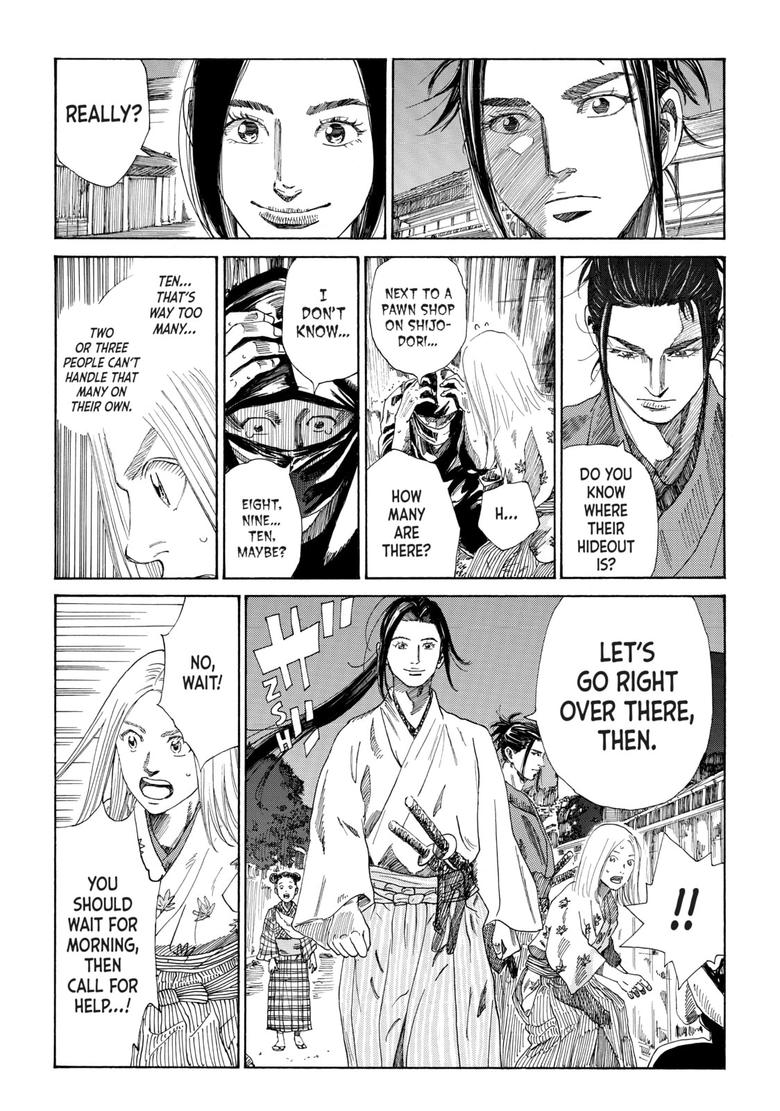 The Blue Wolves of Mibu Chapter 1 page 45 - 
