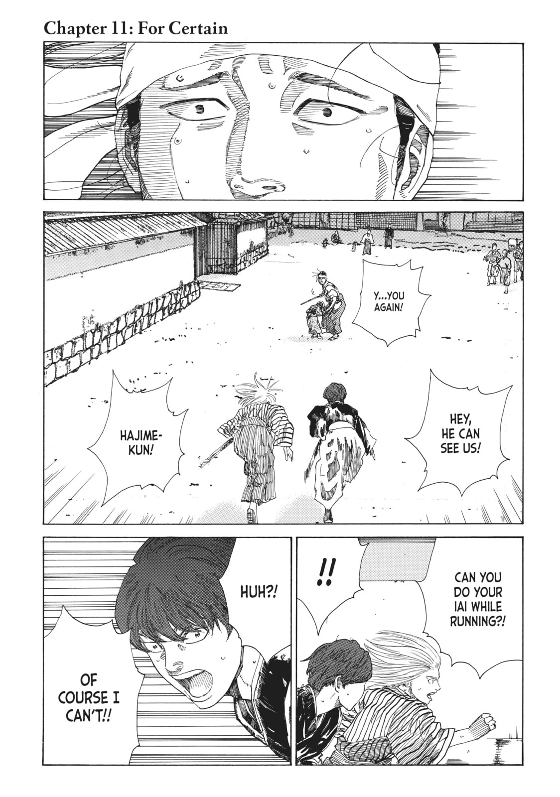 The Blue Wolves of Mibu Chapter 11 page 1 - 