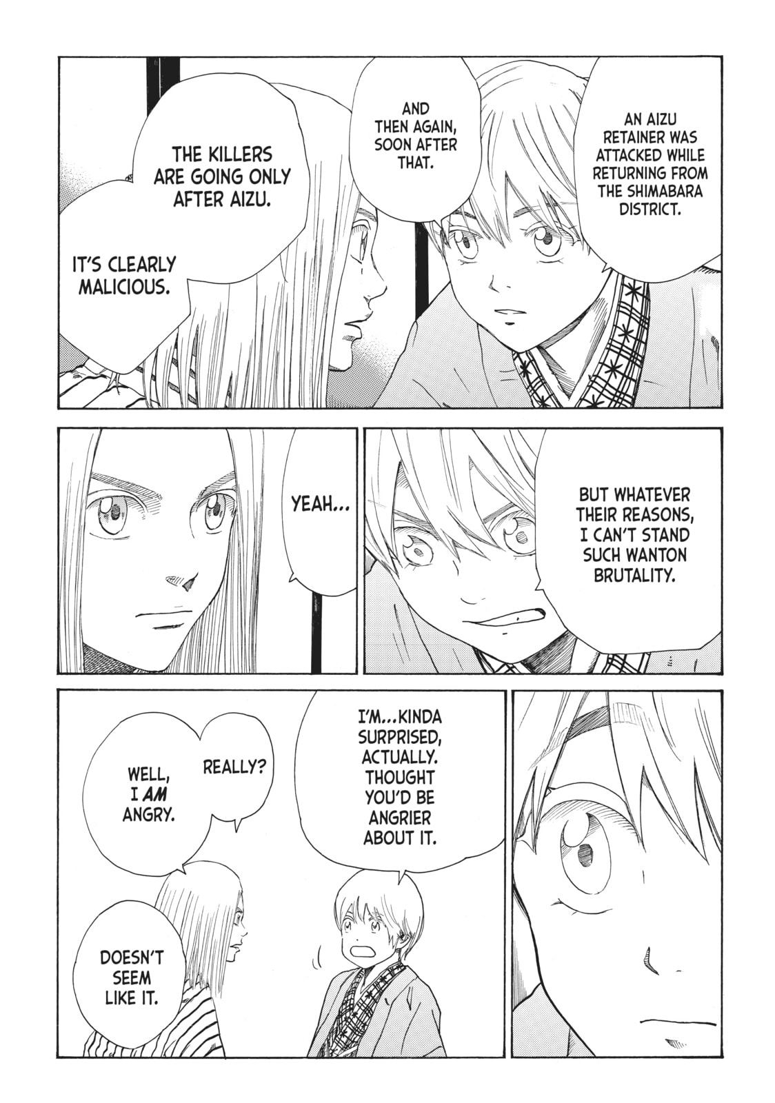 The Blue Wolves of Mibu Chapter 14 page 9 - 