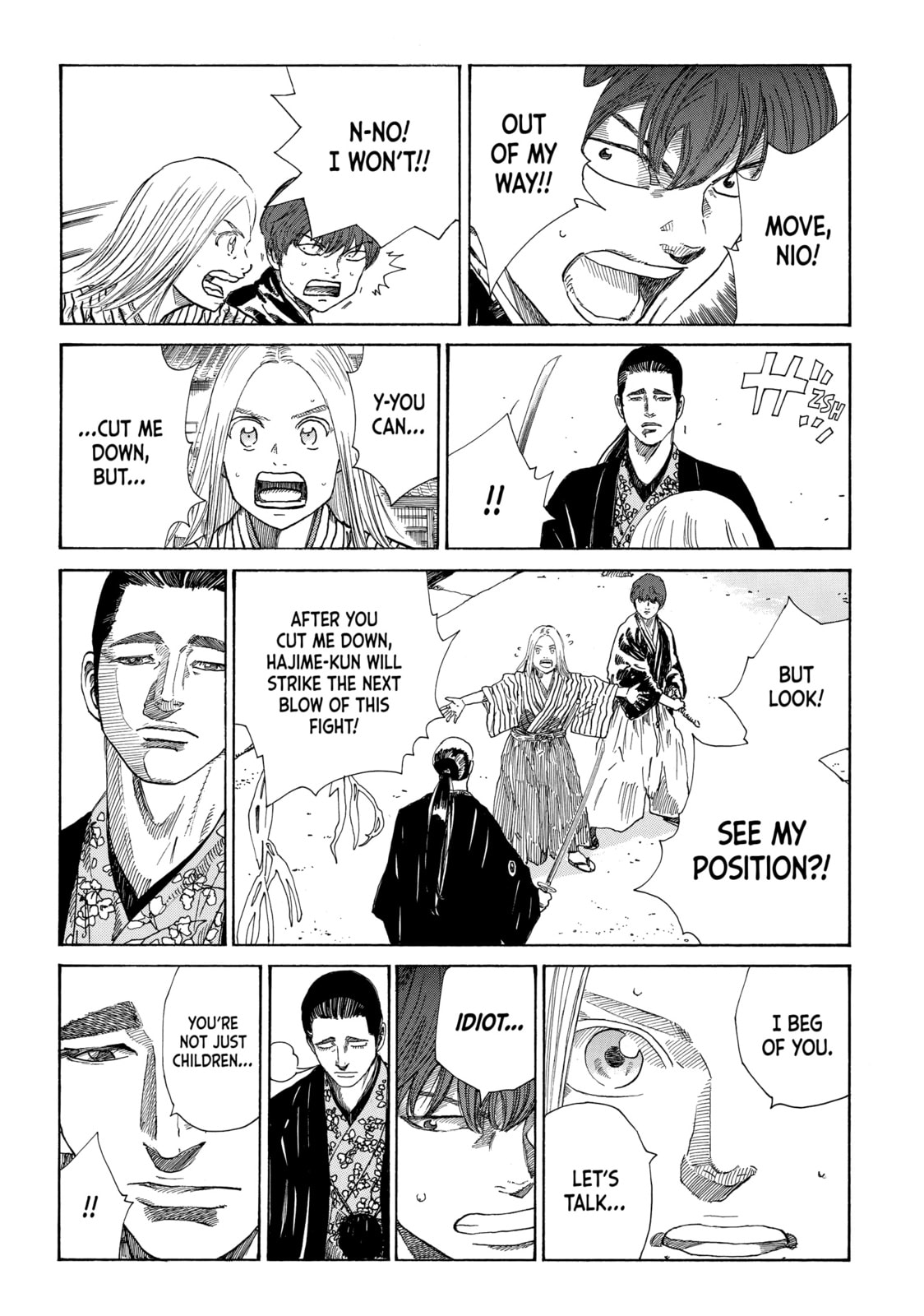 The Blue Wolves of Mibu Chapter 15 page 8 - 