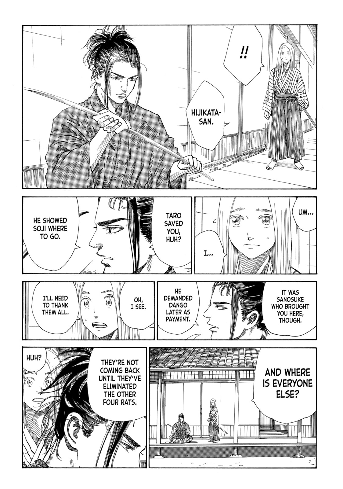 The Blue Wolves of Mibu Chapter 18 page 6 - 