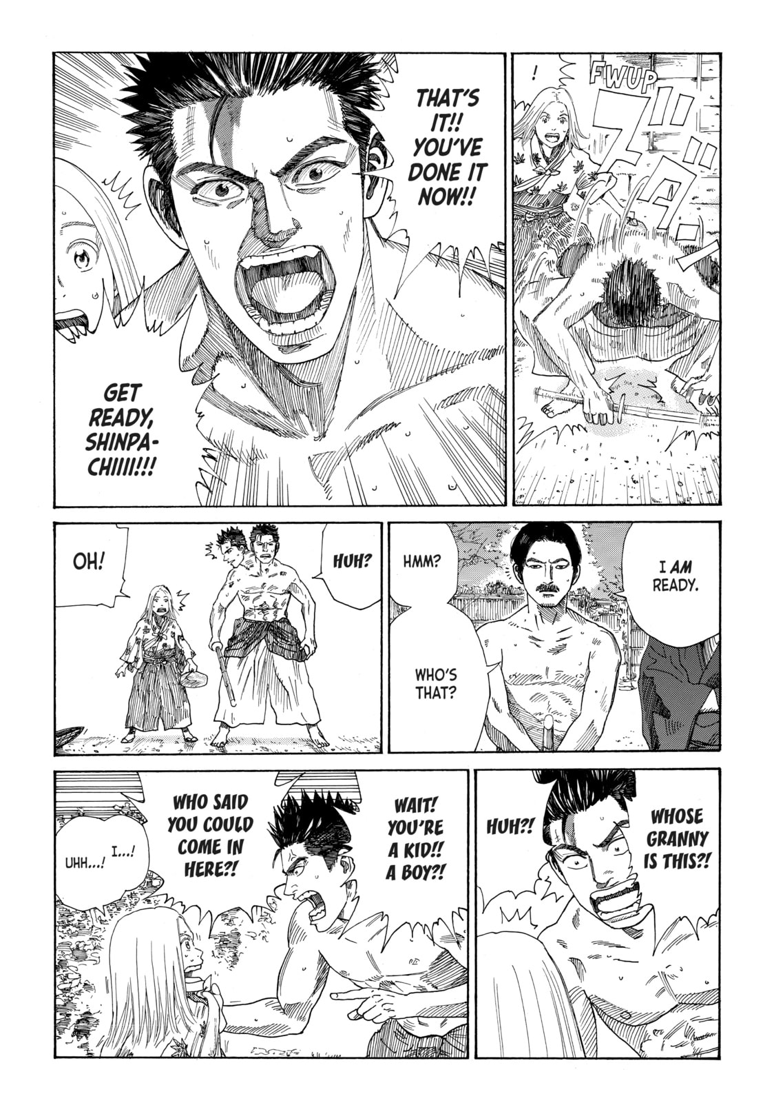 The Blue Wolves of Mibu Chapter 2 page 4 - 