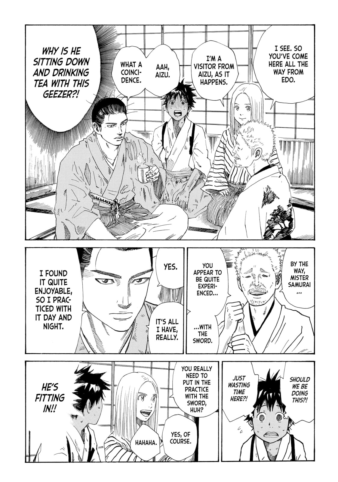 The Blue Wolves of Mibu Chapter 20 page 7 - 