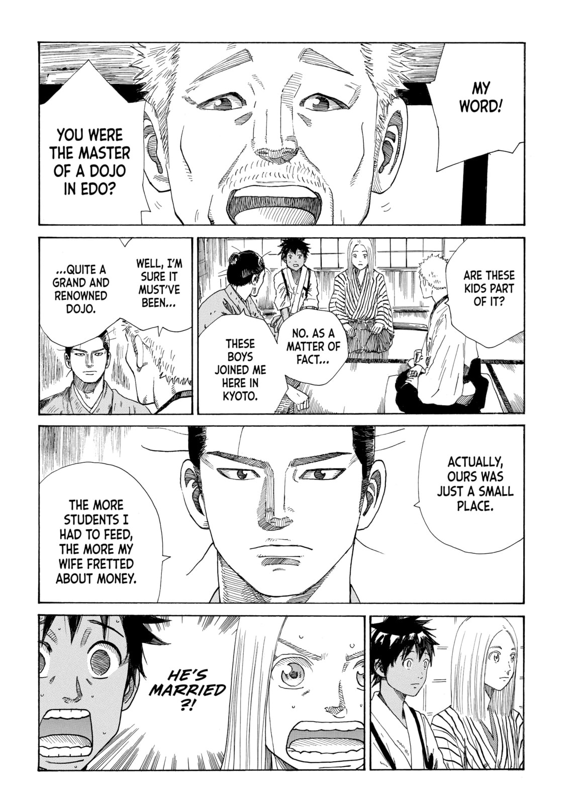 The Blue Wolves of Mibu Chapter 20 page 8 - 
