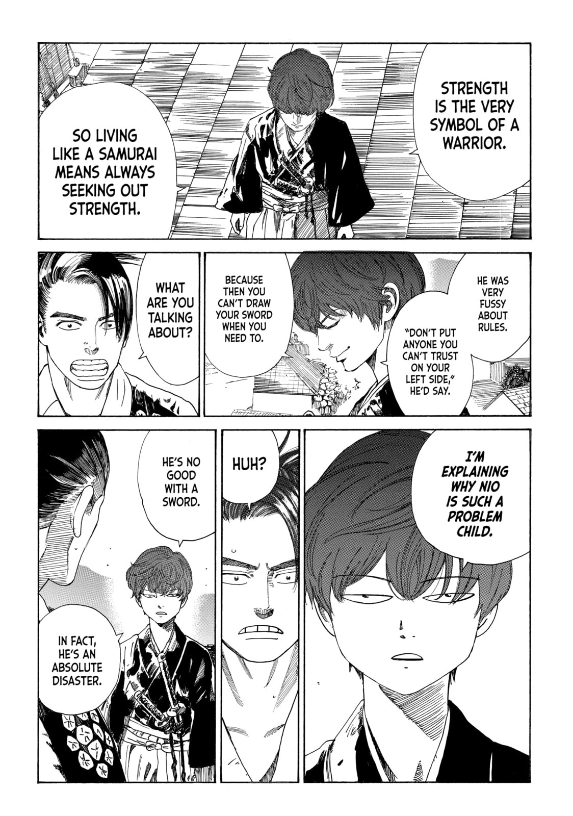 The Blue Wolves of Mibu Chapter 21 page 12 - 