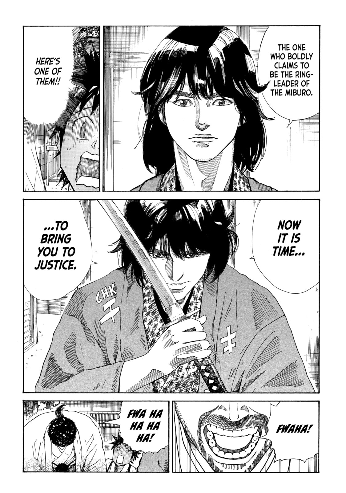 The Blue Wolves of Mibu Chapter 21 page 4 - 