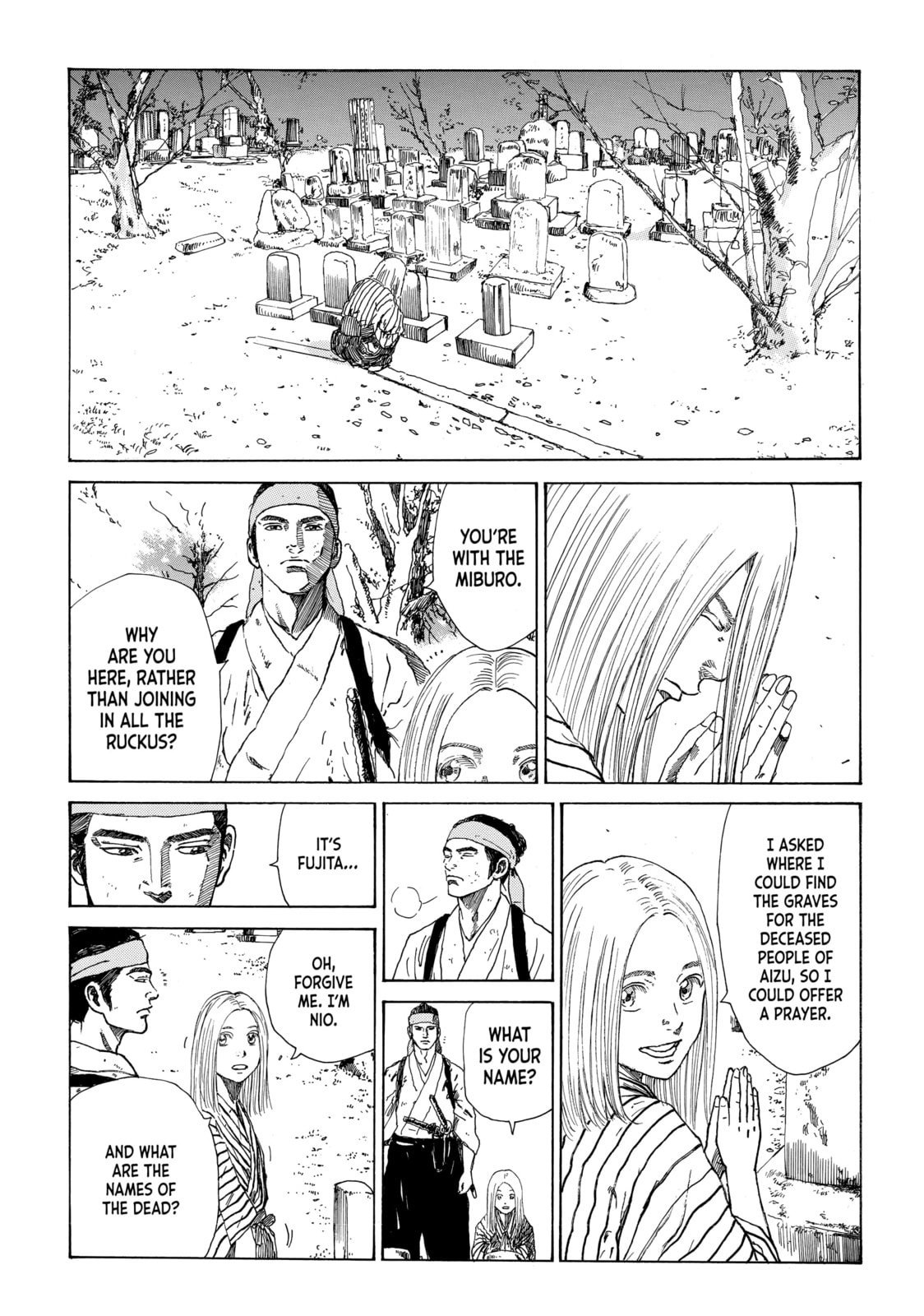 The Blue Wolves of Mibu Chapter 23 page 10 - 