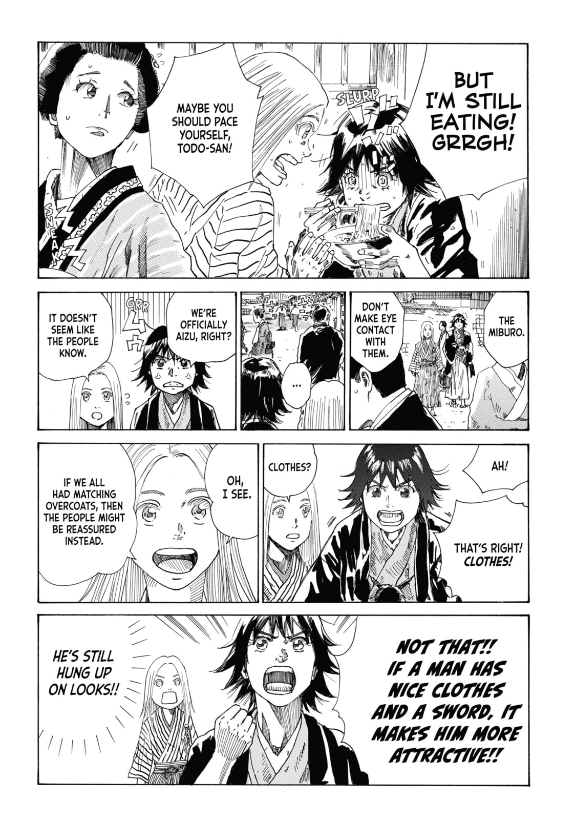 The Blue Wolves of Mibu Chapter 24 page 8 - 
