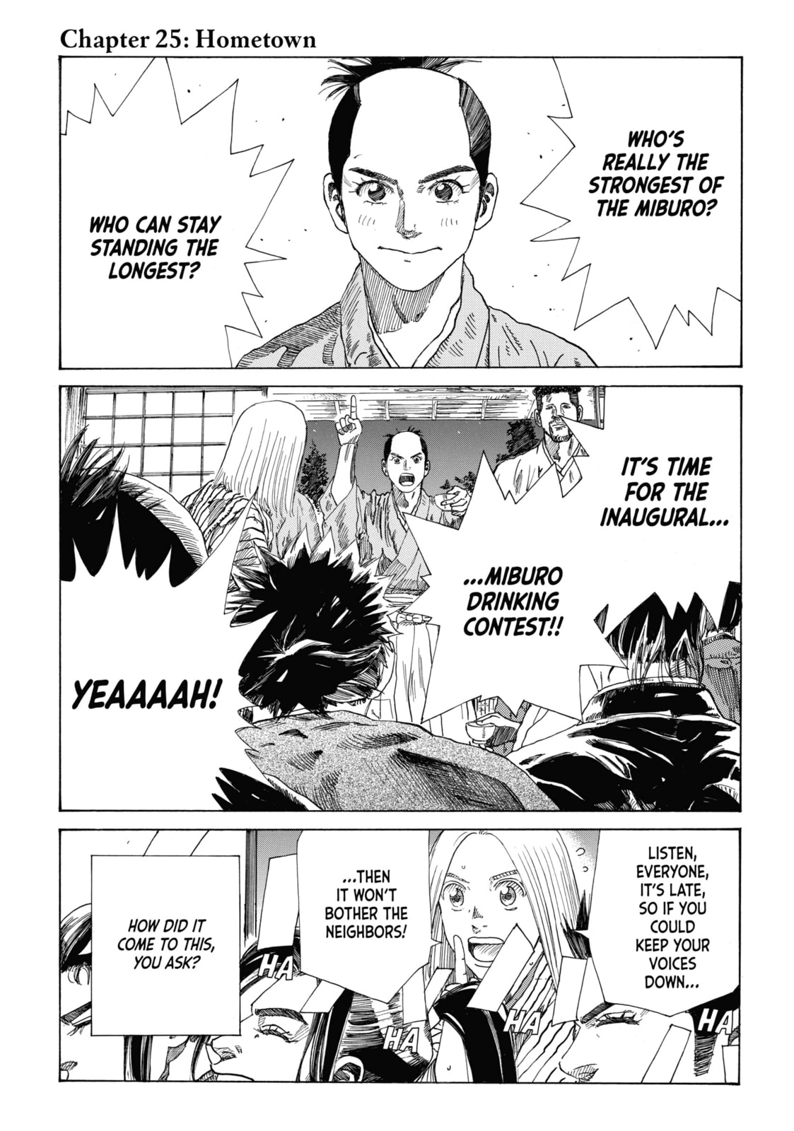 The Blue Wolves of Mibu Chapter 25 page 1 - 