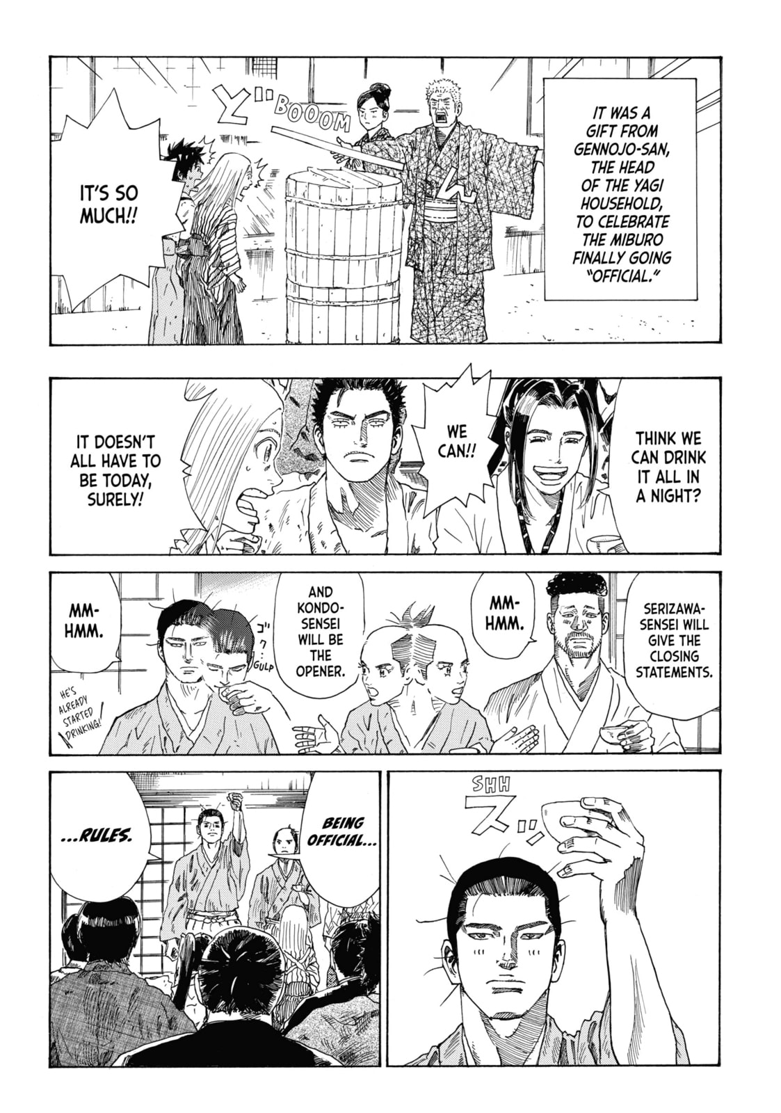 The Blue Wolves of Mibu Chapter 25 page 2 - 