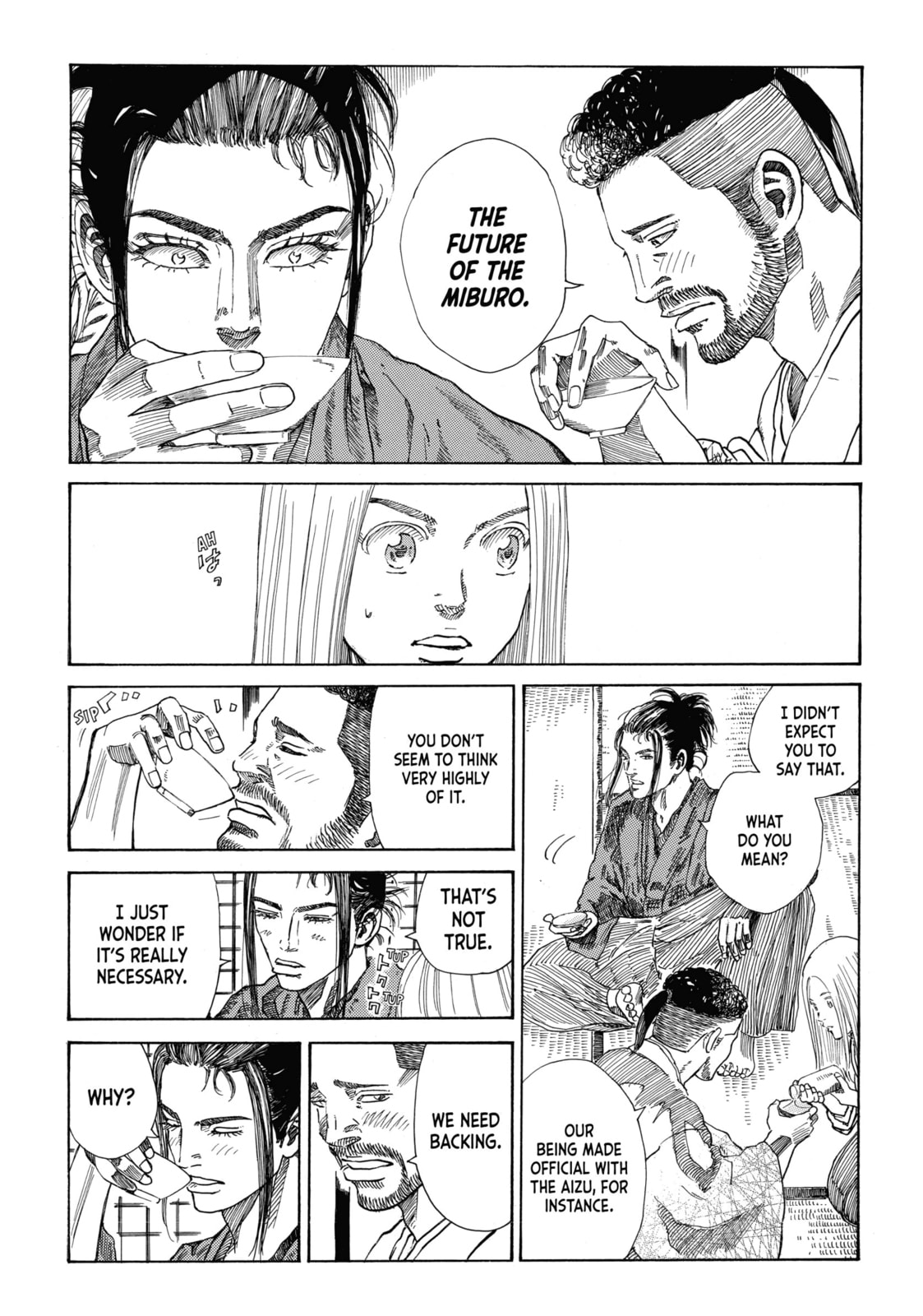 The Blue Wolves of Mibu Chapter 25 page 9 - 