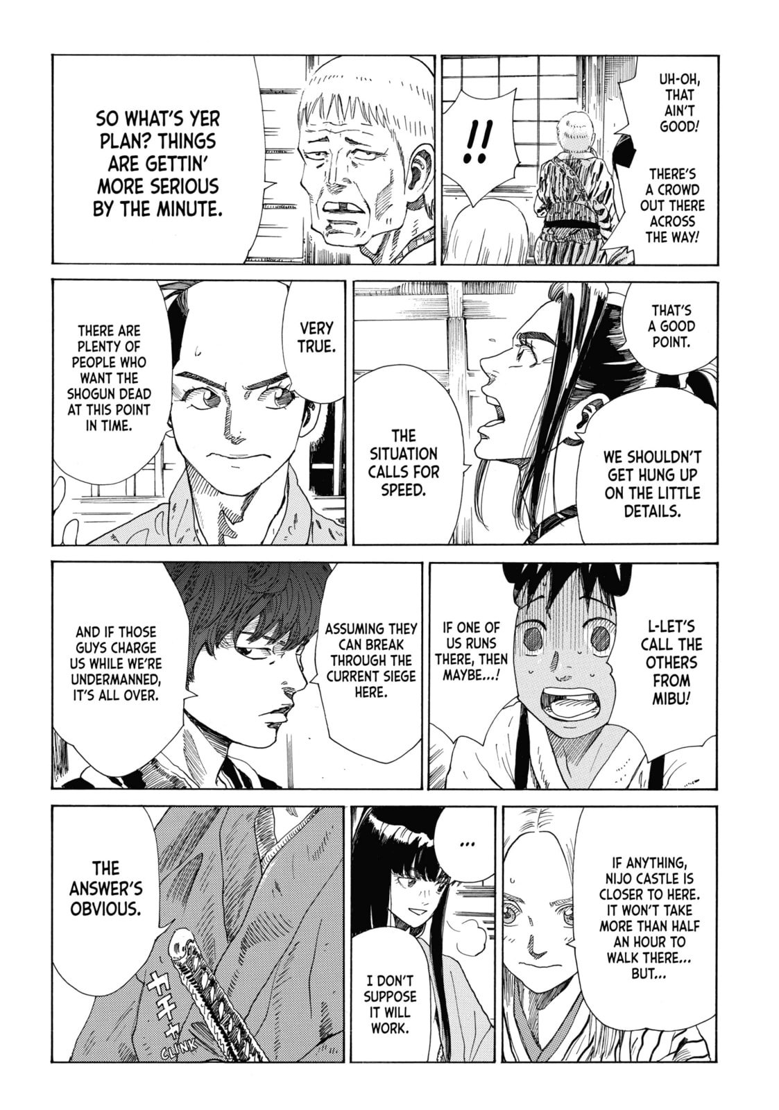 The Blue Wolves of Mibu Chapter 29 page 12 - 