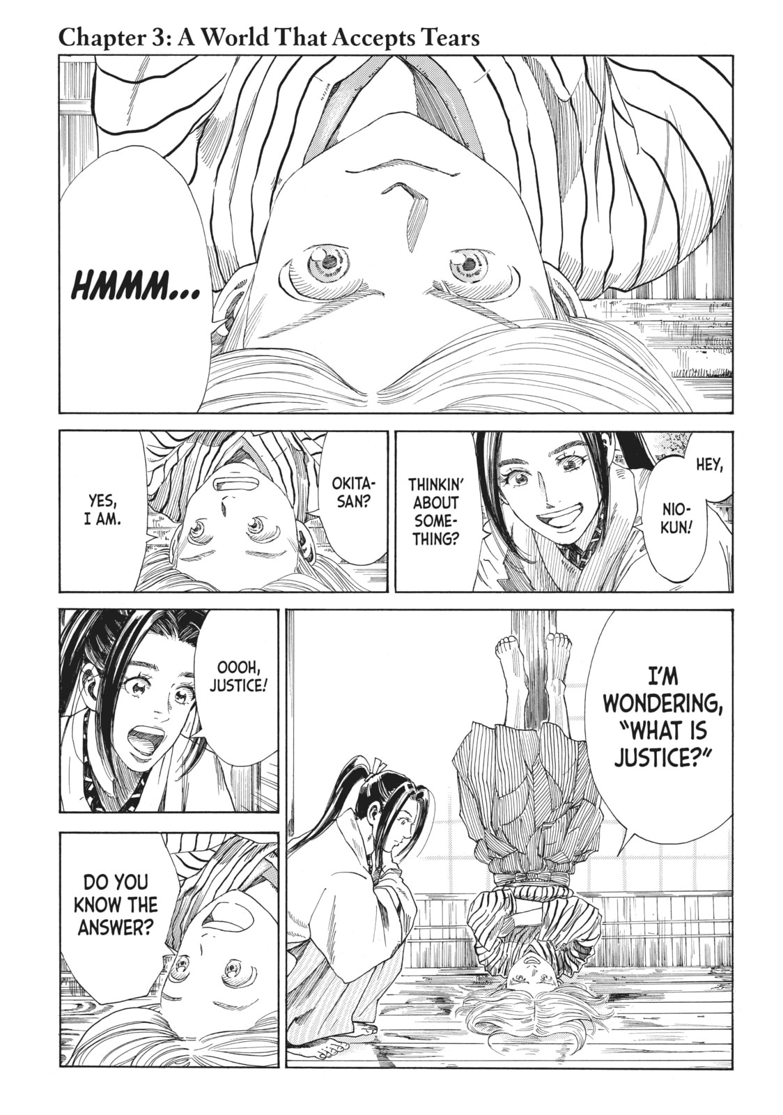 The Blue Wolves of Mibu Chapter 3 page 1 - 