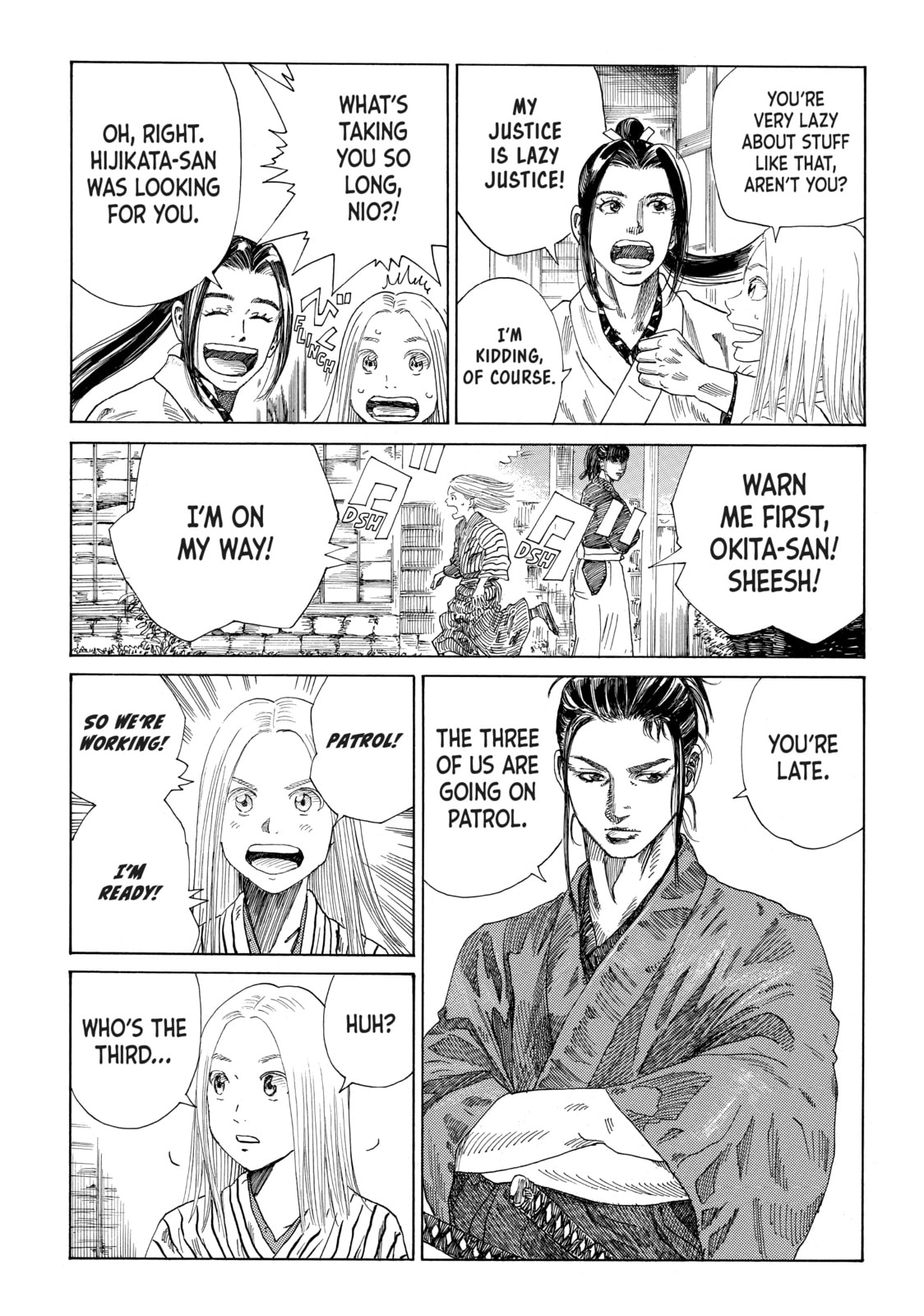 The Blue Wolves of Mibu Chapter 3 page 3 - 