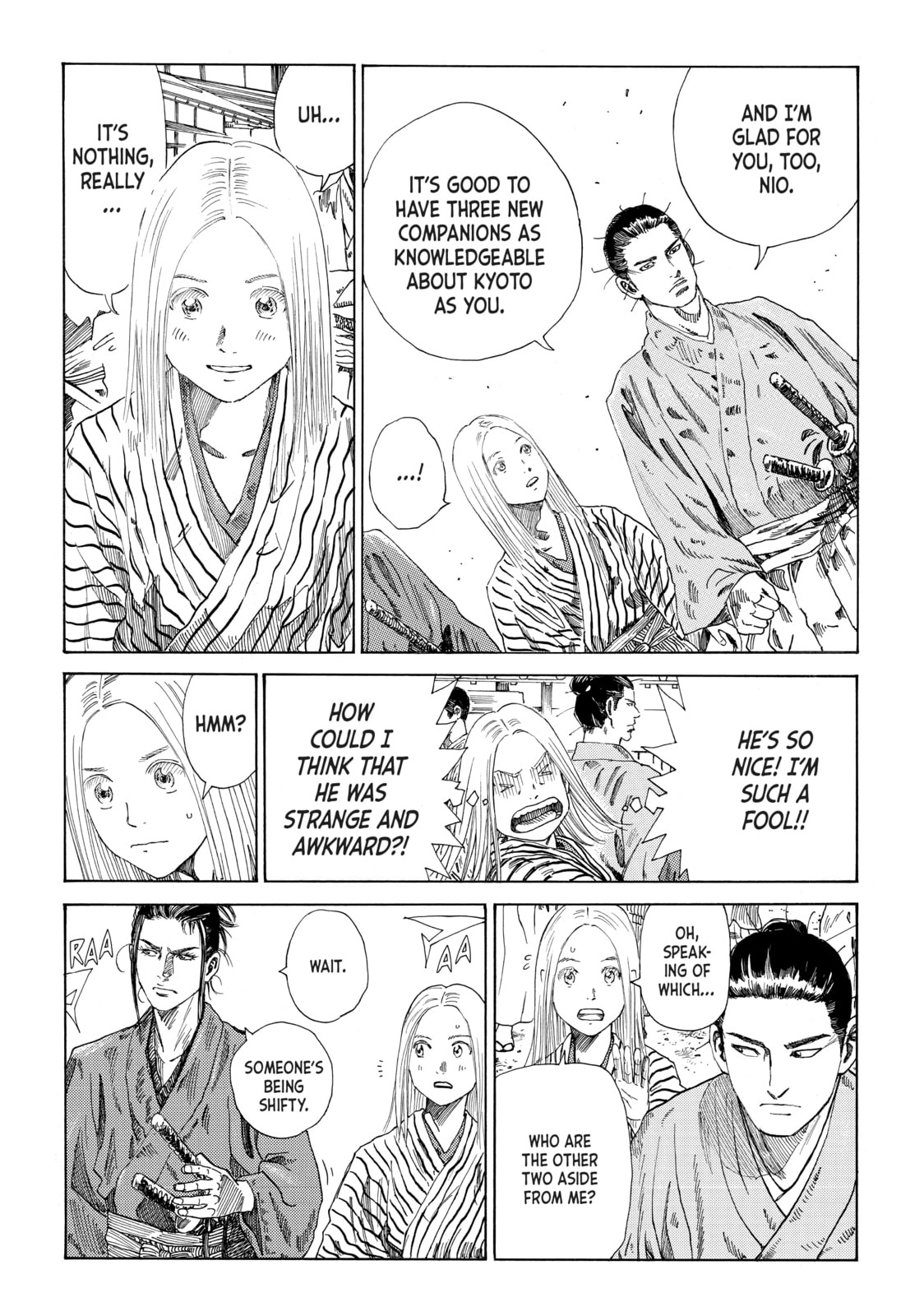 The Blue Wolves of Mibu Chapter 3 page 8 - 