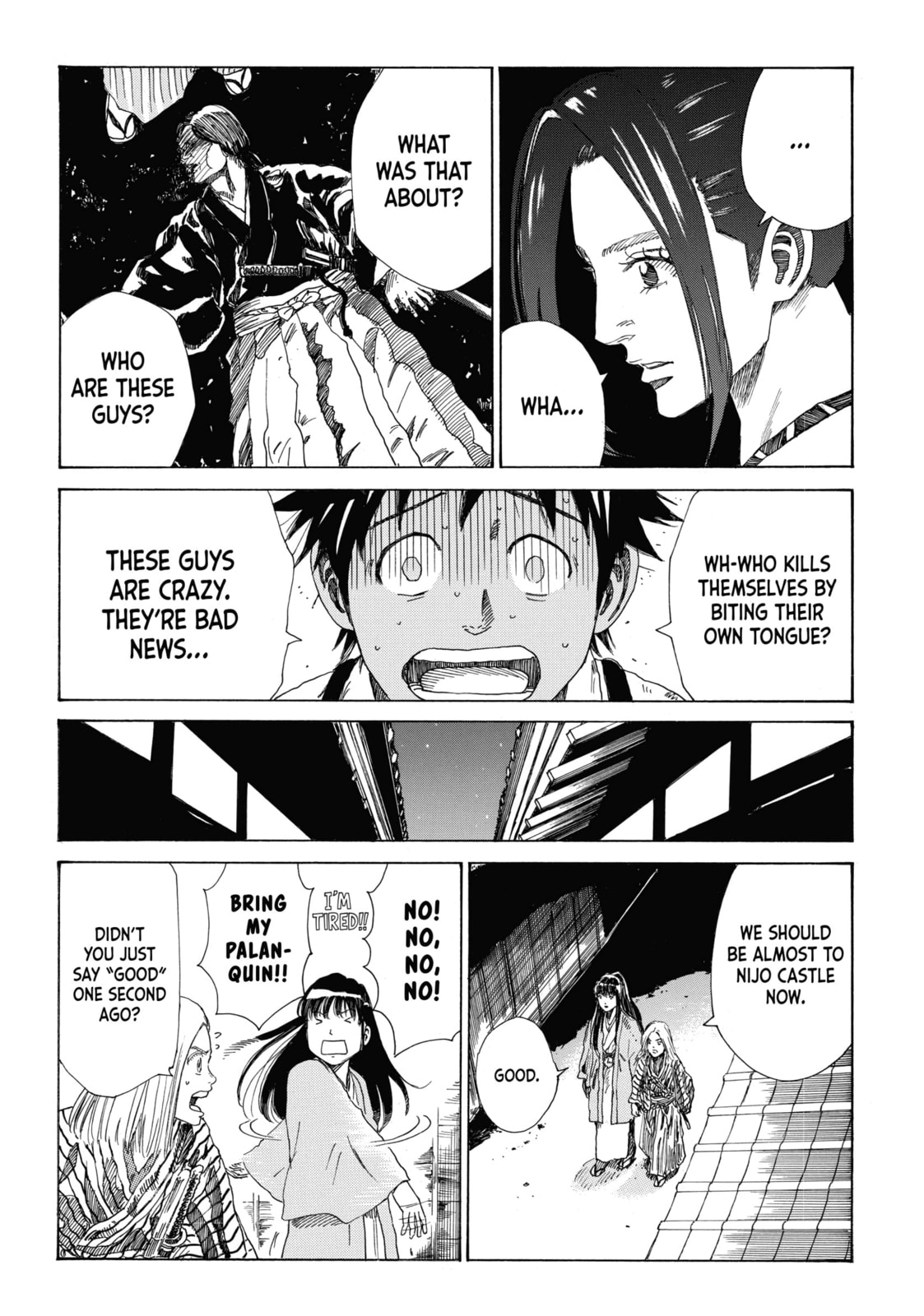 The Blue Wolves of Mibu Chapter 31 page 14 - 