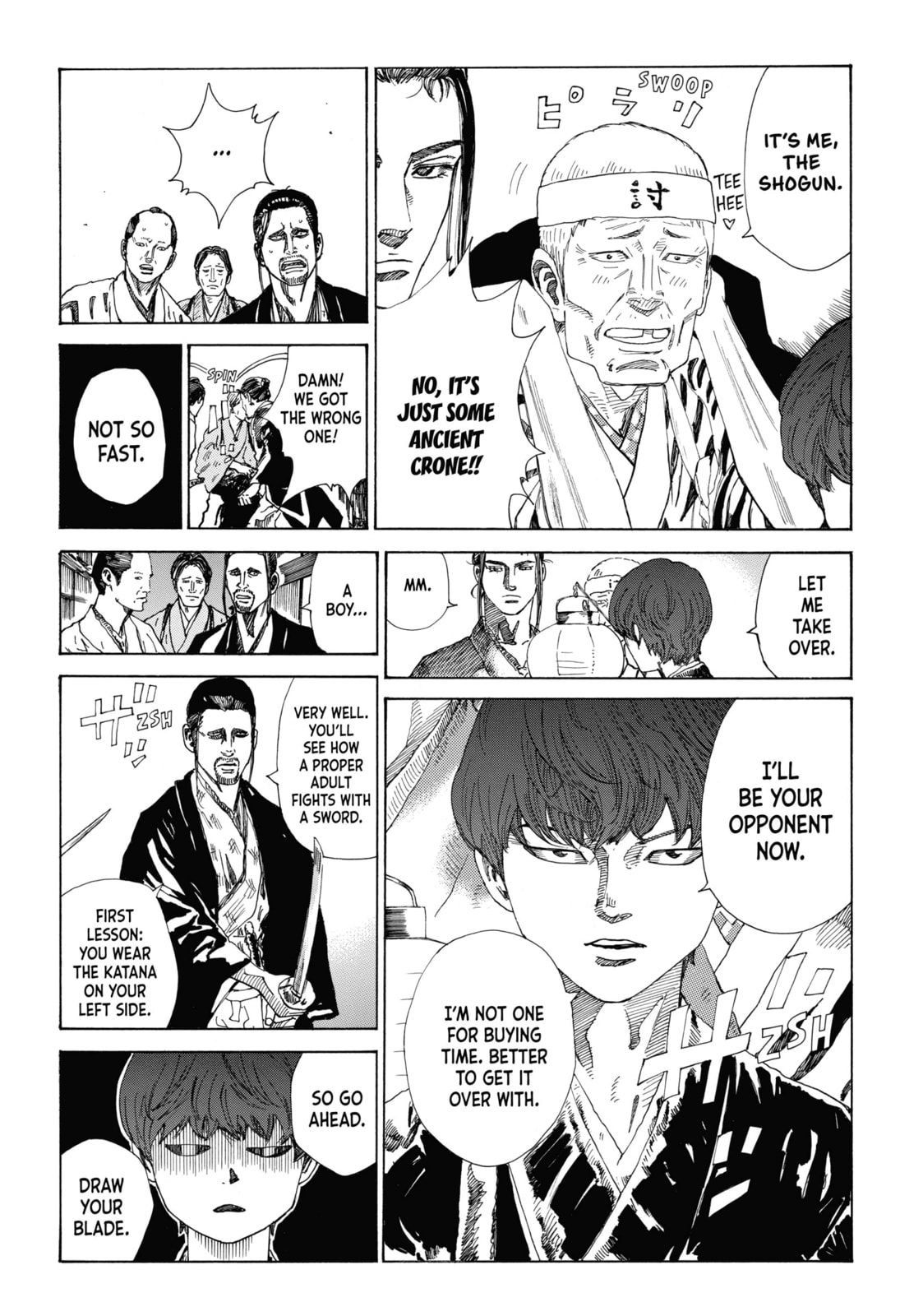 The Blue Wolves of Mibu Chapter 31 page 4 - 