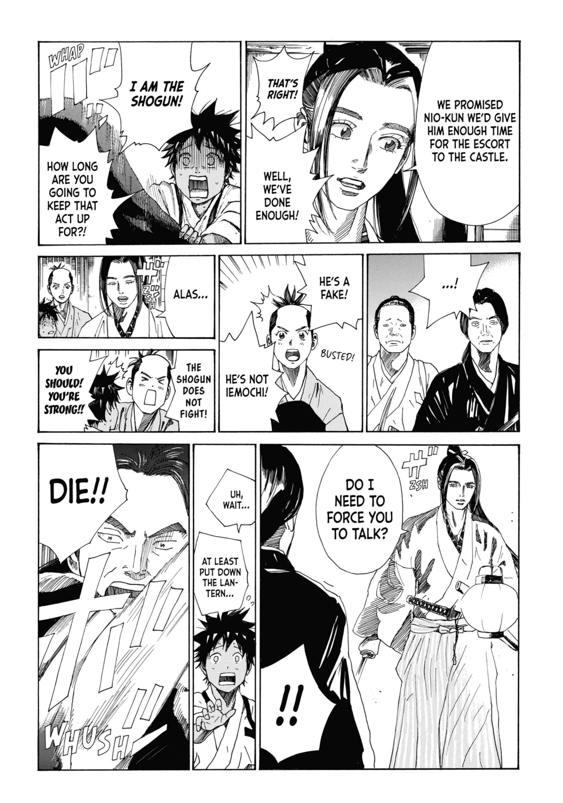 The Blue Wolves of Mibu Chapter 31 page 10 - 