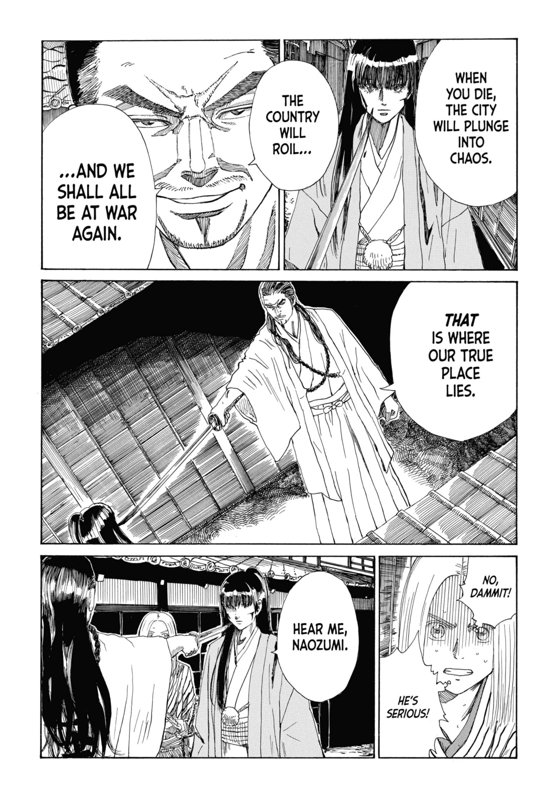 The Blue Wolves of Mibu Chapter 32 page 13 - 