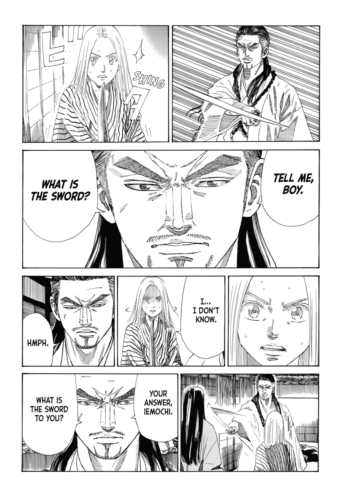 The Blue Wolves of Mibu Chapter 32 page 8 - 