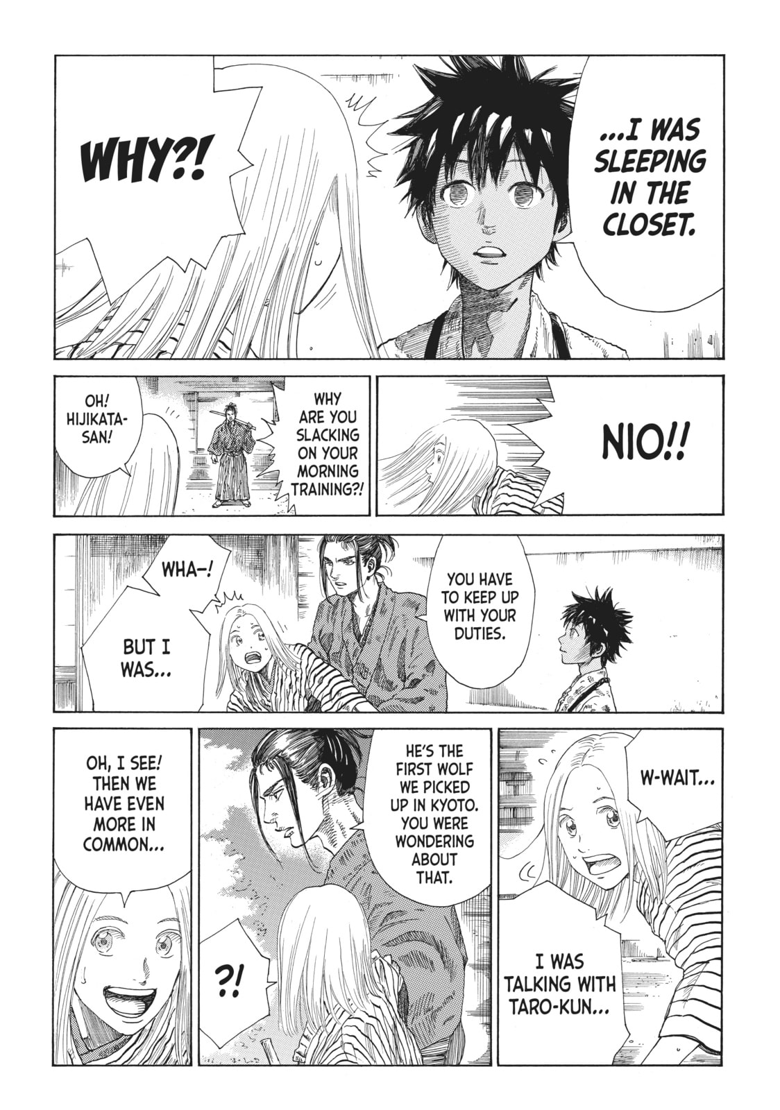 The Blue Wolves of Mibu Chapter 4 page 6 - 