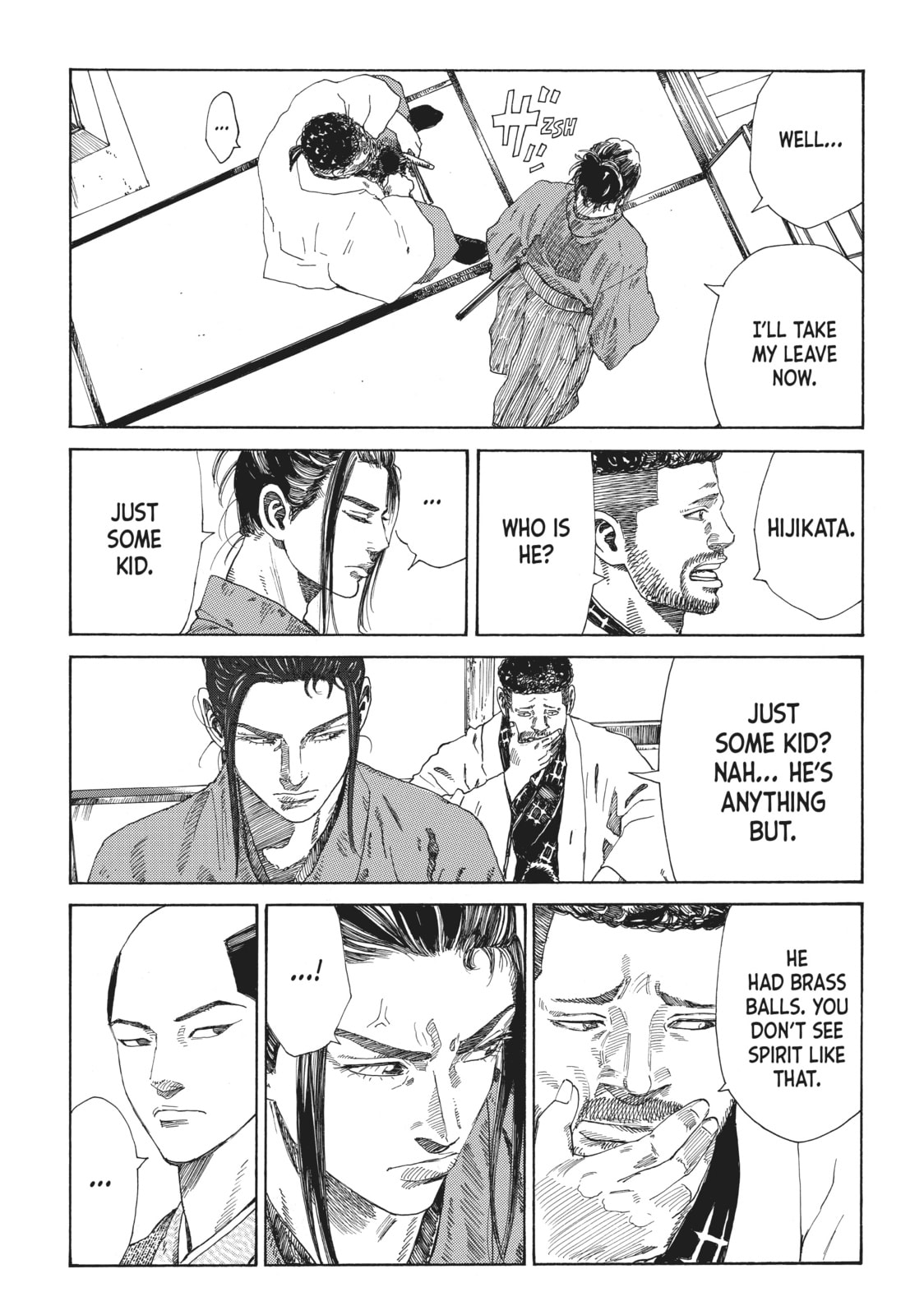 The Blue Wolves of Mibu Chapter 7 page 13 - 