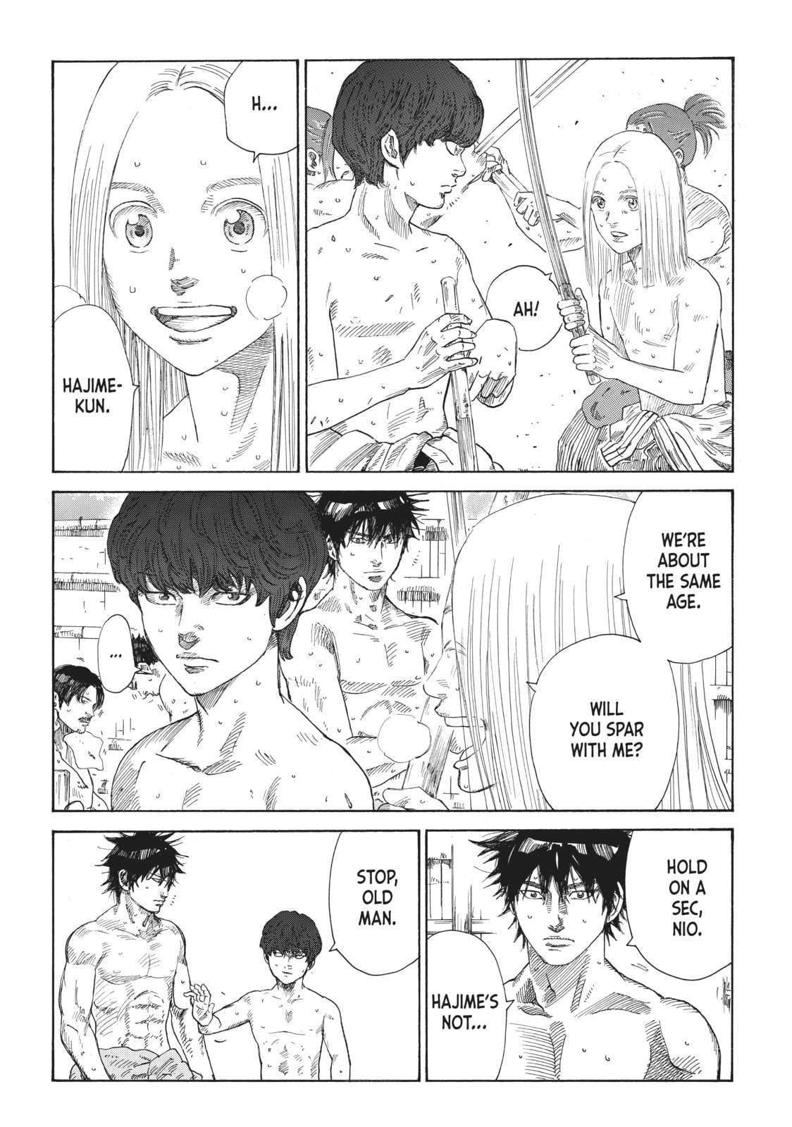 The Blue Wolves of Mibu Chapter 8 page 5 - 