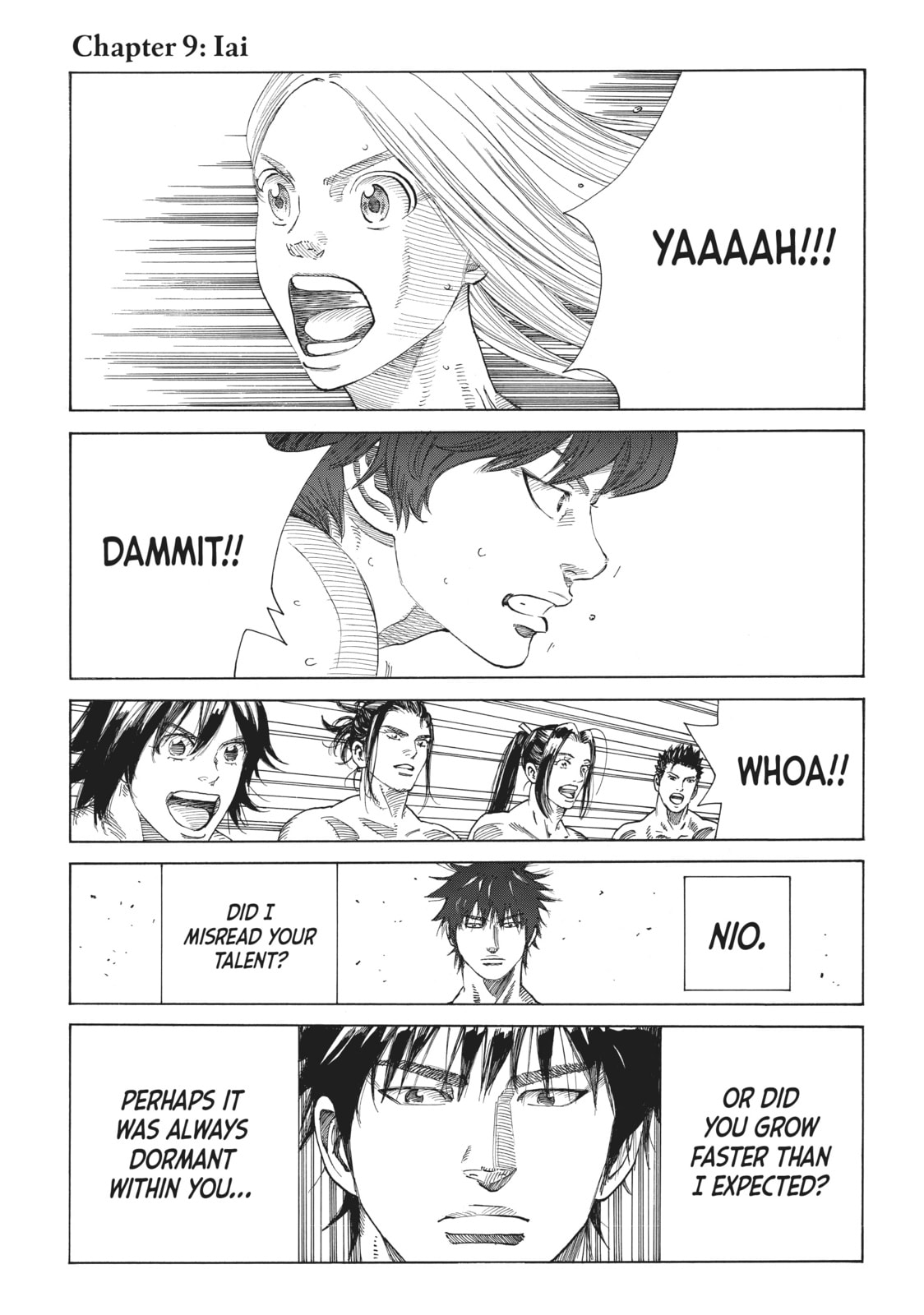 The Blue Wolves of Mibu Chapter 9 page 1 - 