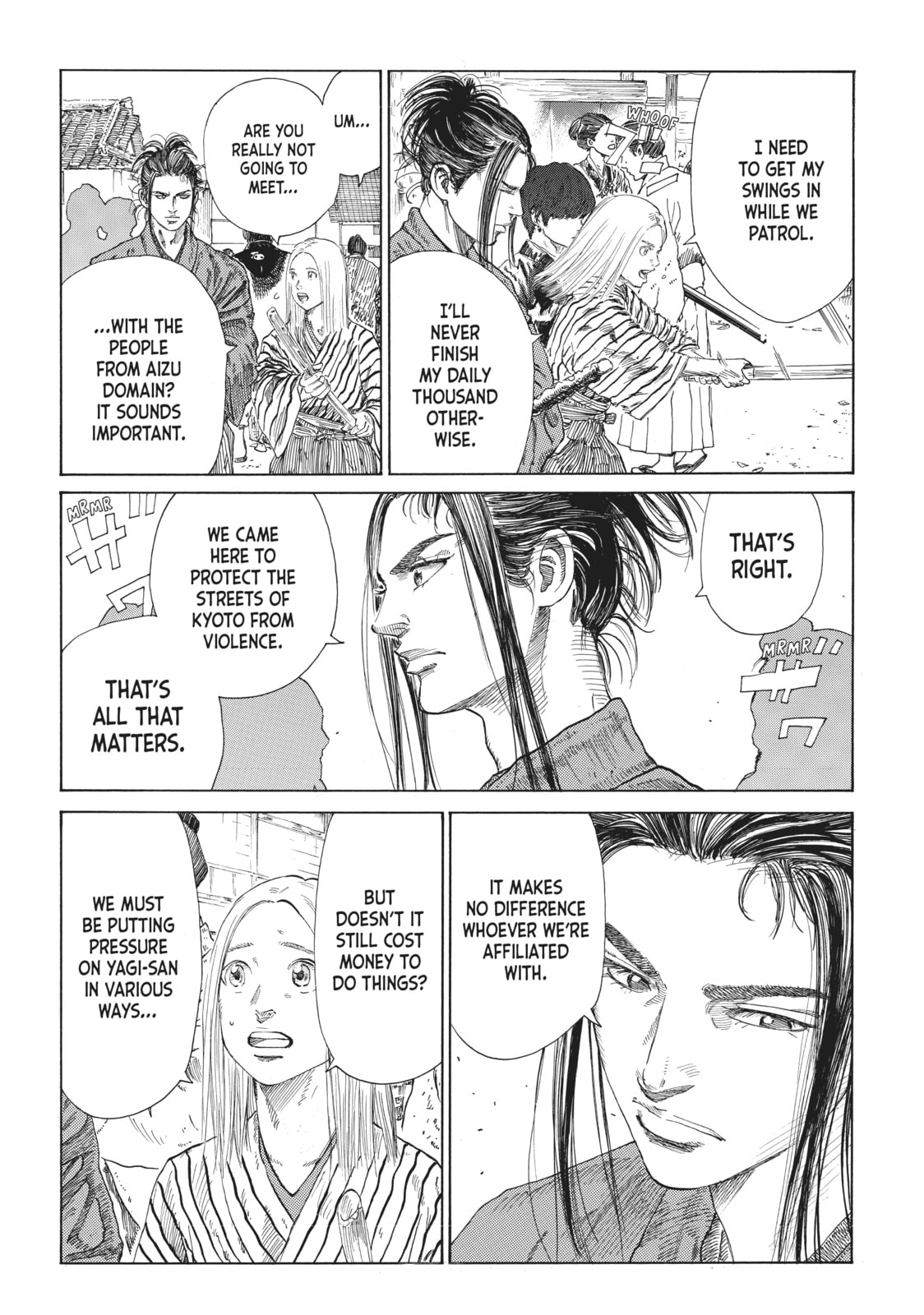 The Blue Wolves of Mibu Chapter 9 page 8 - 