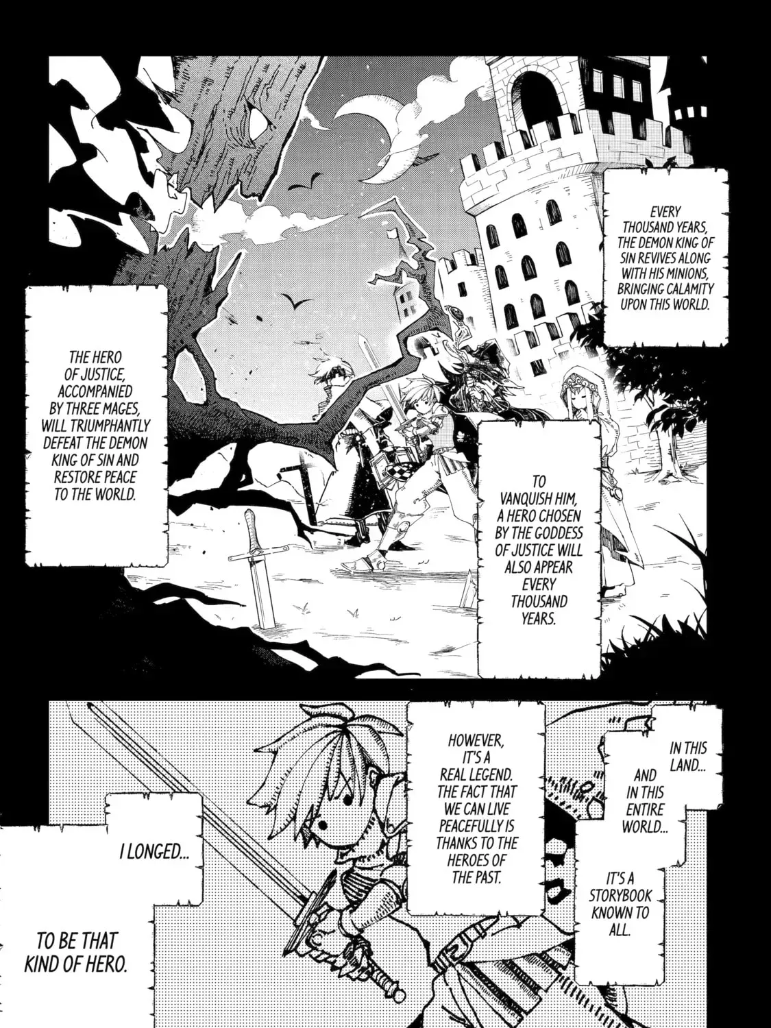 The Bound Hero Knows No Fear Chapter 1 page 1 - 