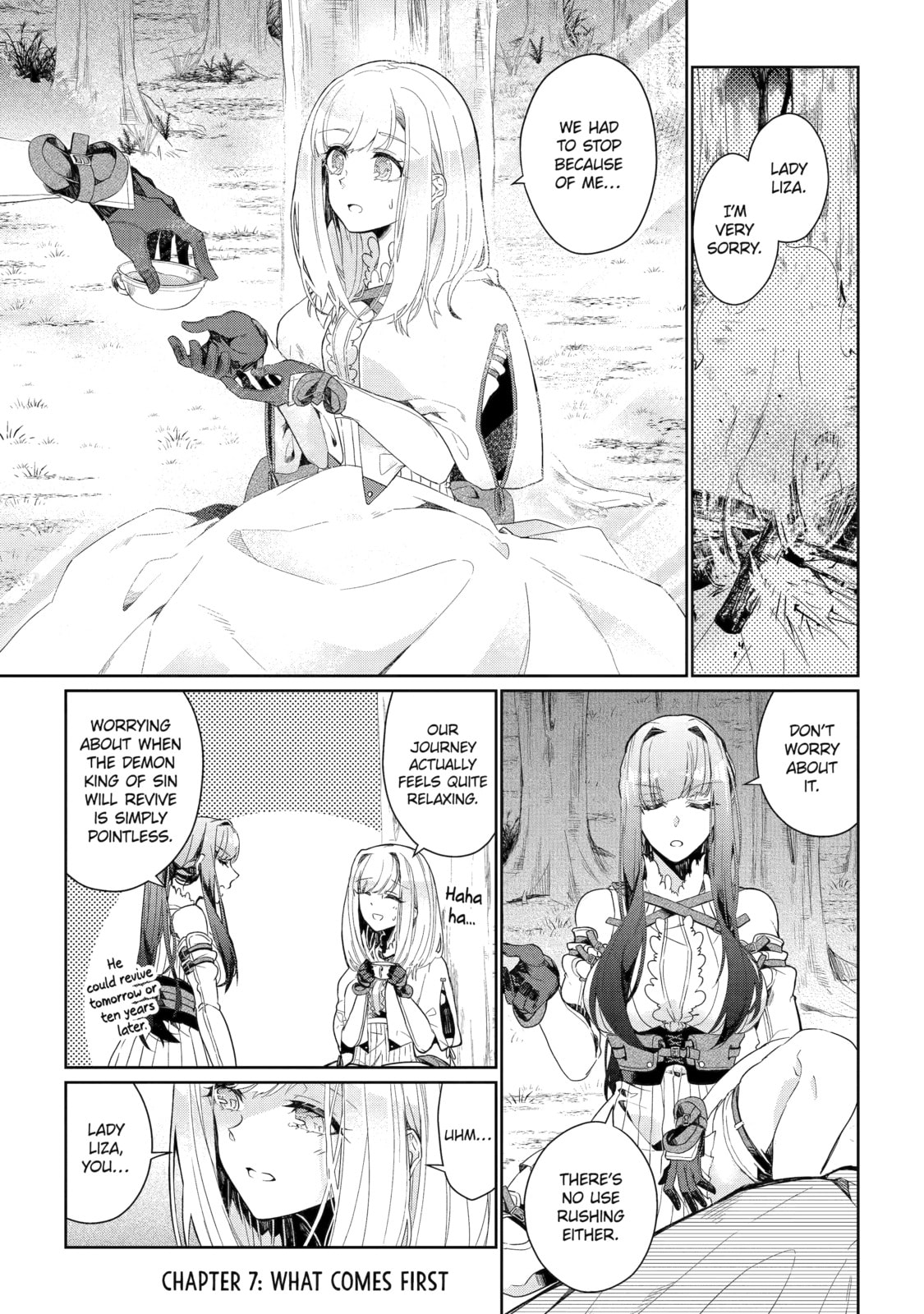 The Bound Hero Knows No Fear Chapter 7 page 1 - 