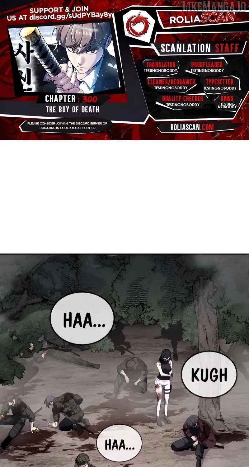 The boy of death Chapter 300 page 2 - 