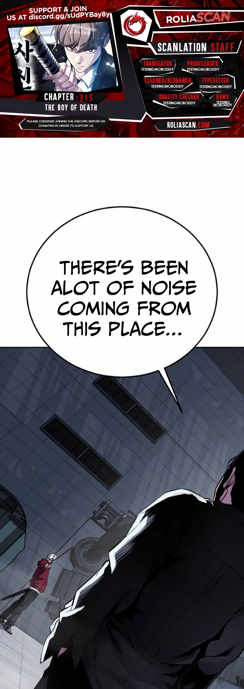 The boy of death Chapter 315 page 1 - 