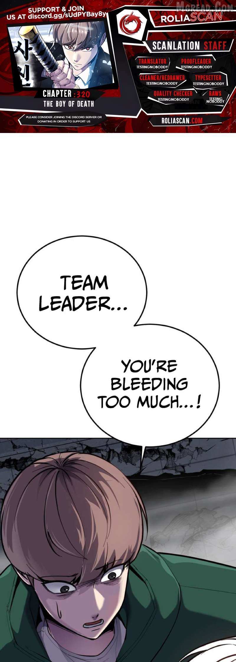 The boy of death Chapter 320 page 1 - 