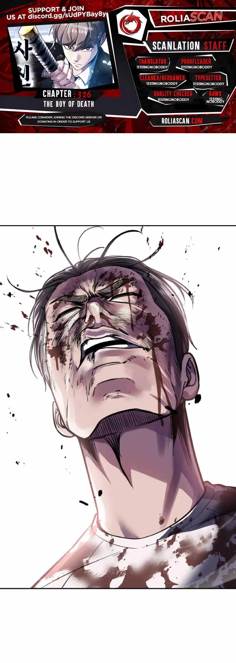 The boy of death Chapter 326 page 1 - 