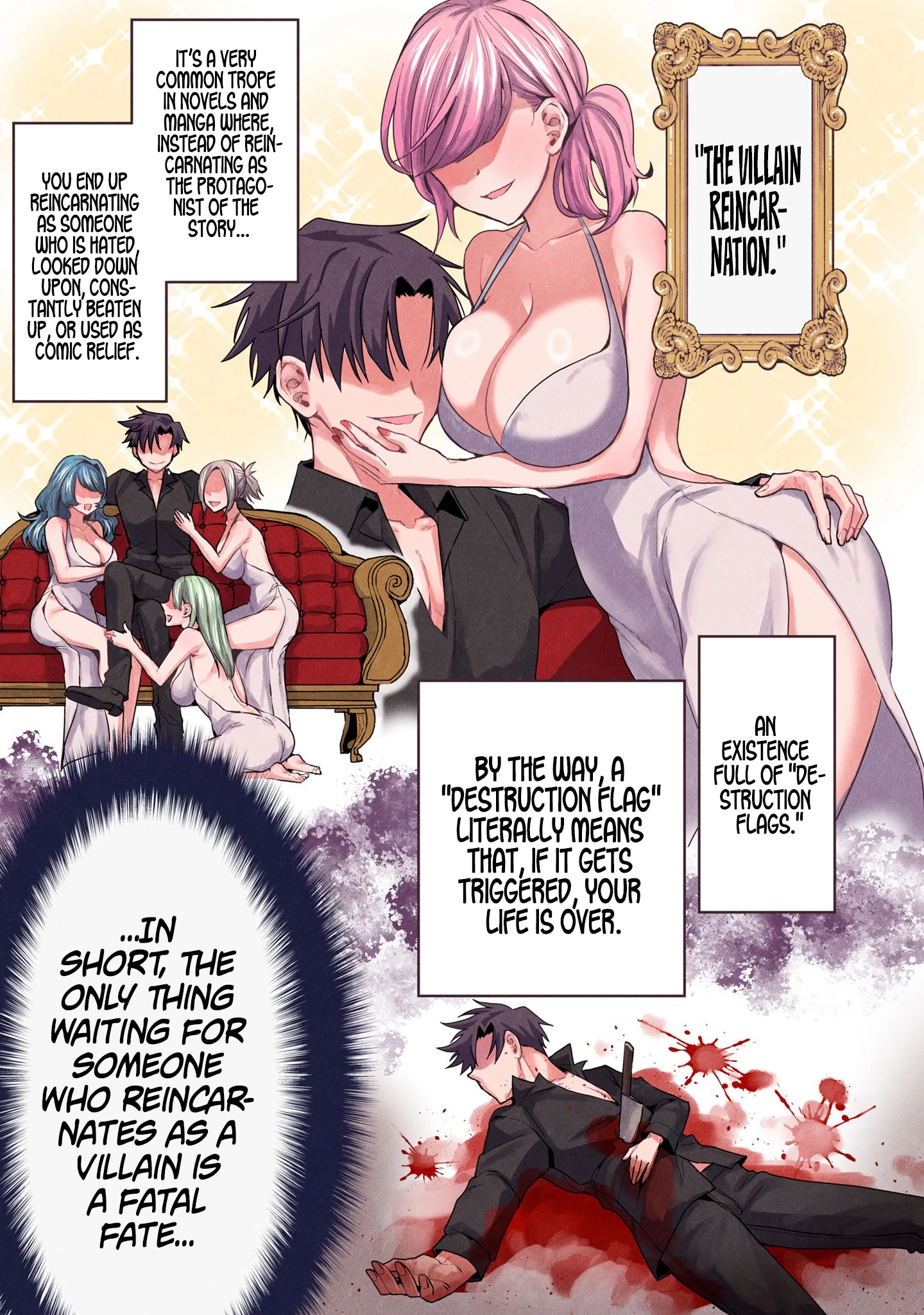 The Boy Who Believes He Reincarnated as a Villain in a World Where the Gender Ratio Is Completely Skewed Chapter 1.1 page 2 - 