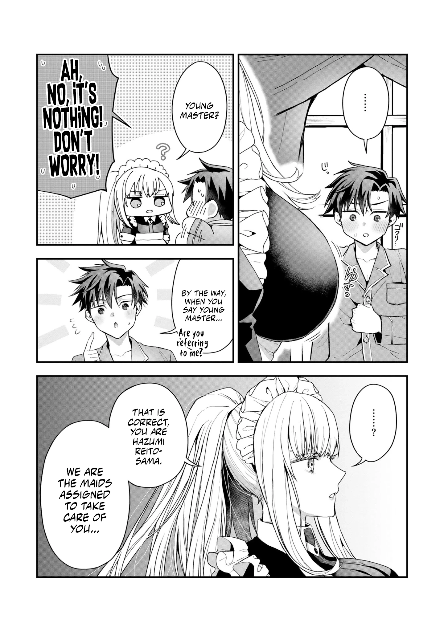 The Boy Who Believes He Reincarnated as a Villain in a World Where the Gender Ratio Is Completely Skewed Chapter 1.1 page 10 - 