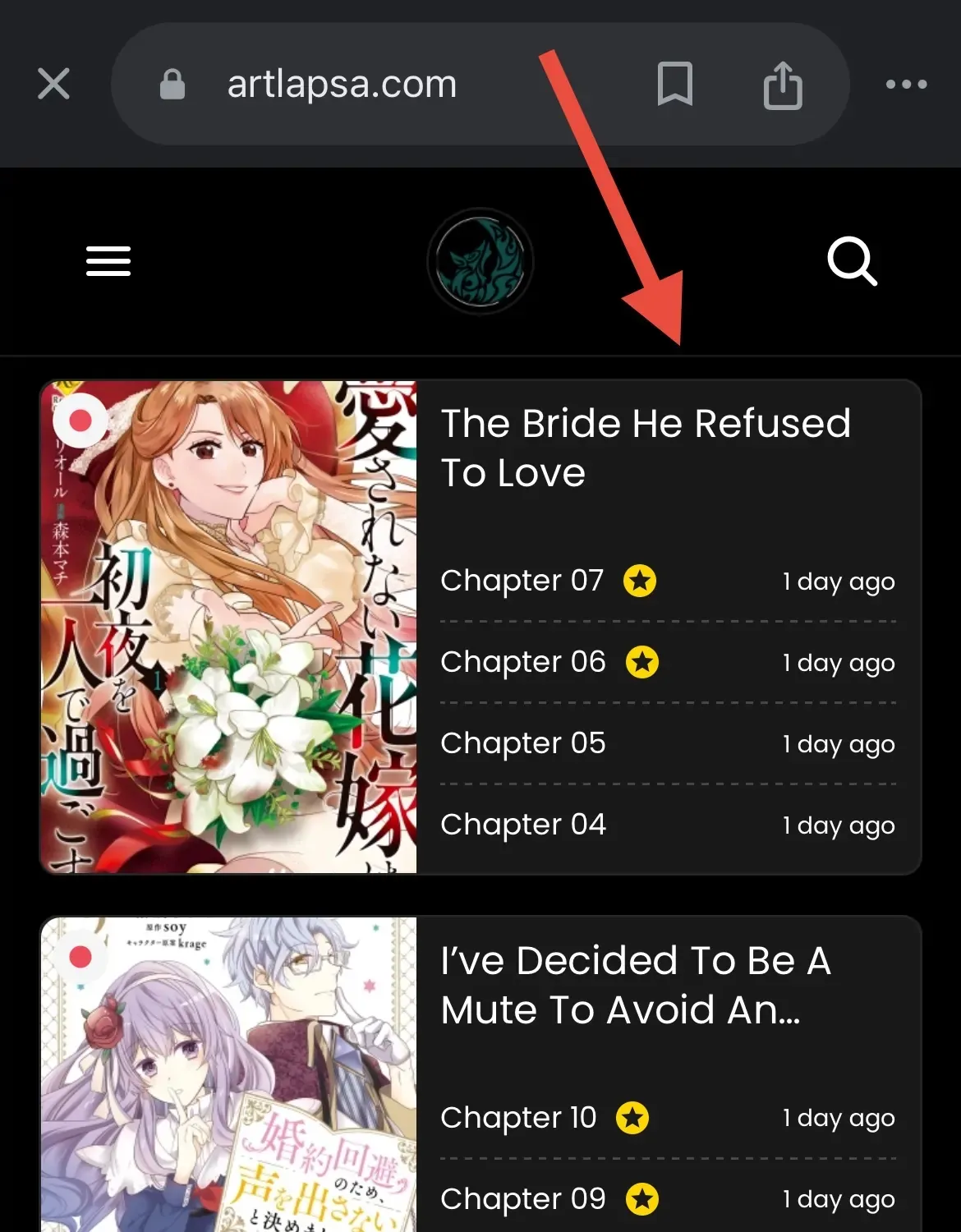The Bride He Refused to Love Chapter 1 page 1 - 