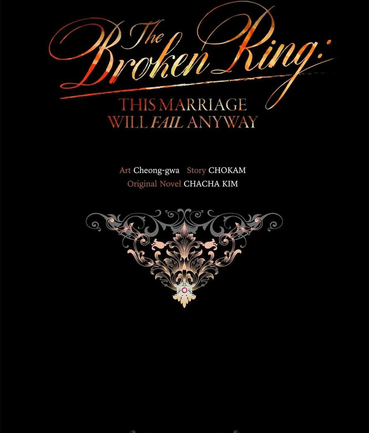The Broken Ring: This Marriage Will Fail Anyway Chapter 110 page 32 - 