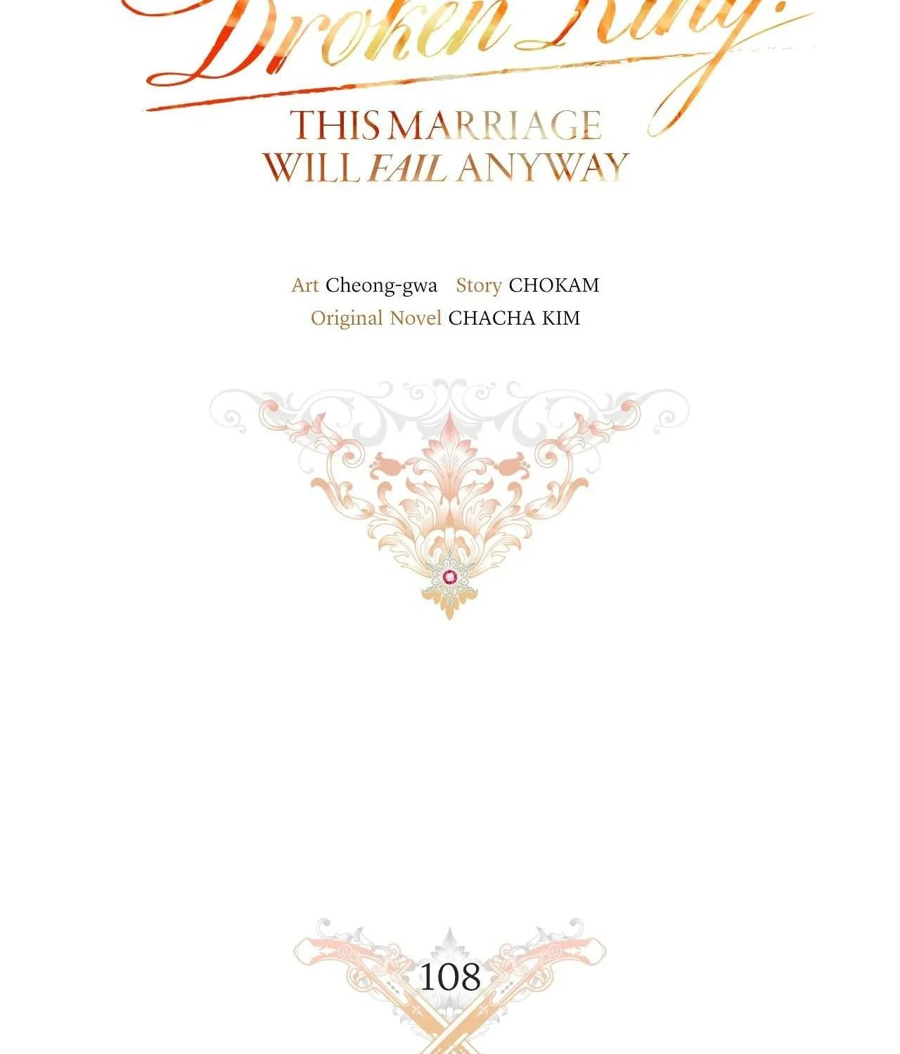 The Broken Ring: This Marriage Will Fail Anyway Chapter 111 page 43 - 