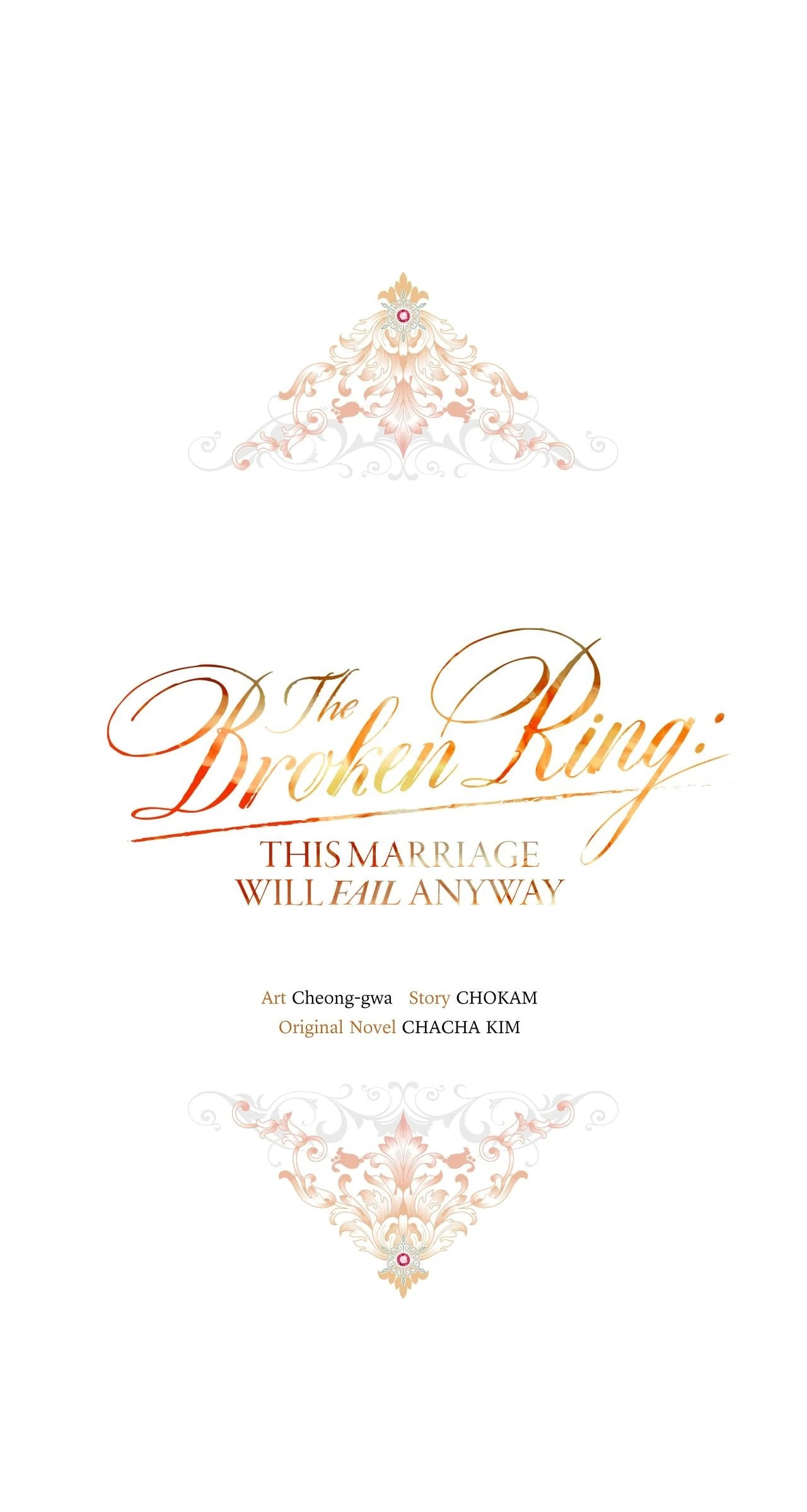 The Broken Ring: This Marriage Will Fail Anyway Chapter 126 page 1 - 