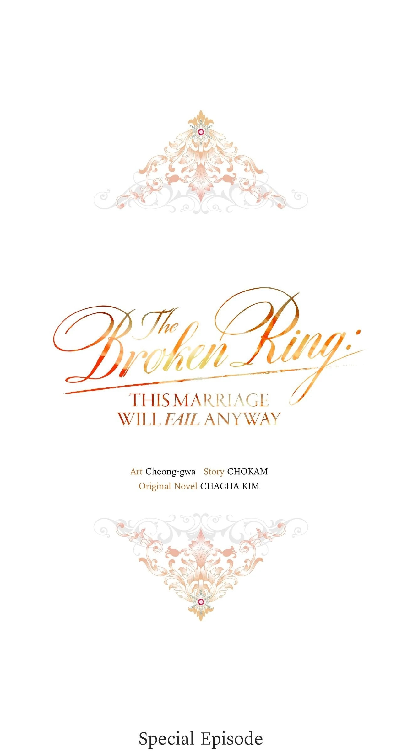 The Broken Ring: This Marriage Will Fail Anyway Chapter 127 page 1 - 