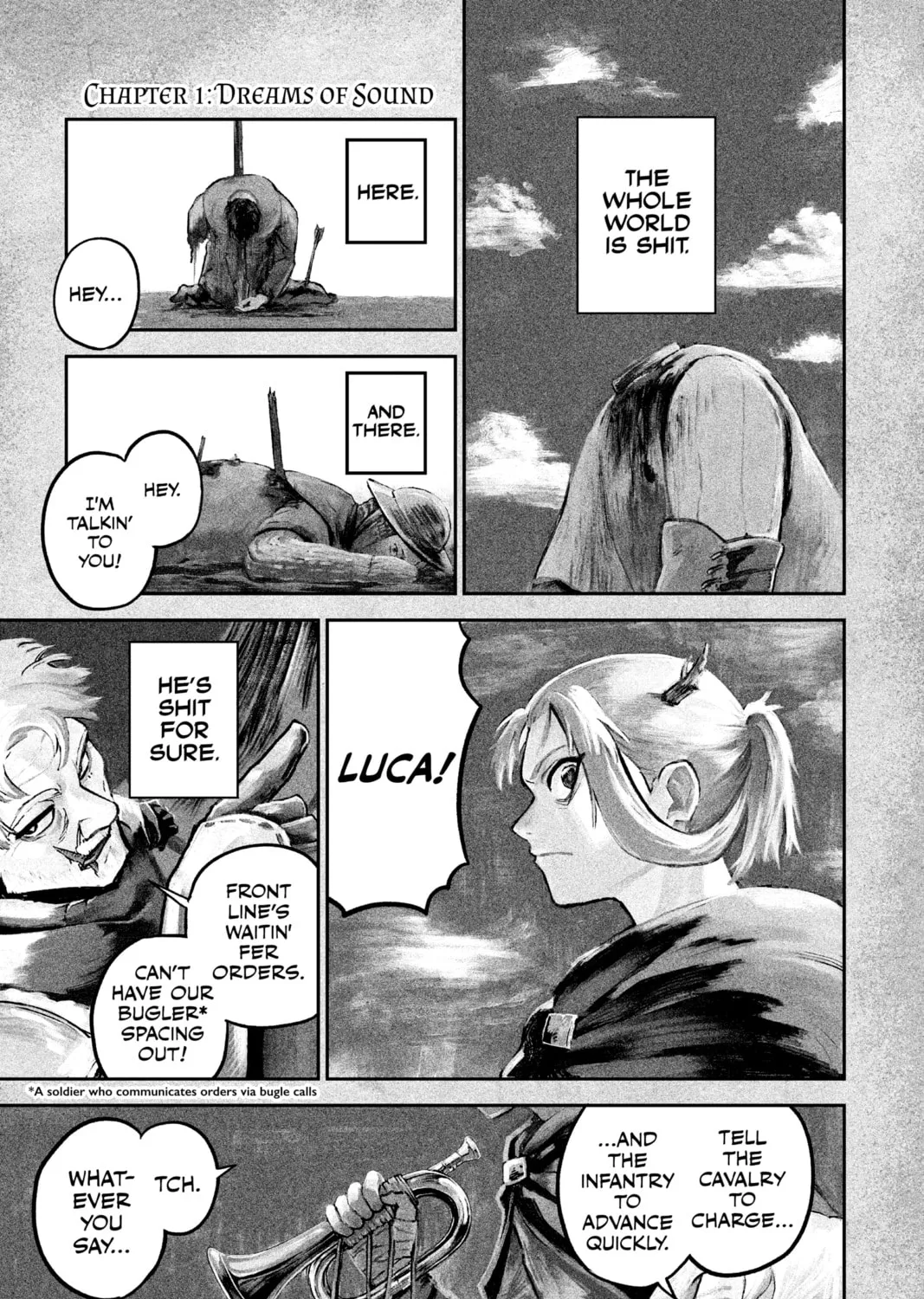 The Bugle Call Chapter 1 page 1 - 