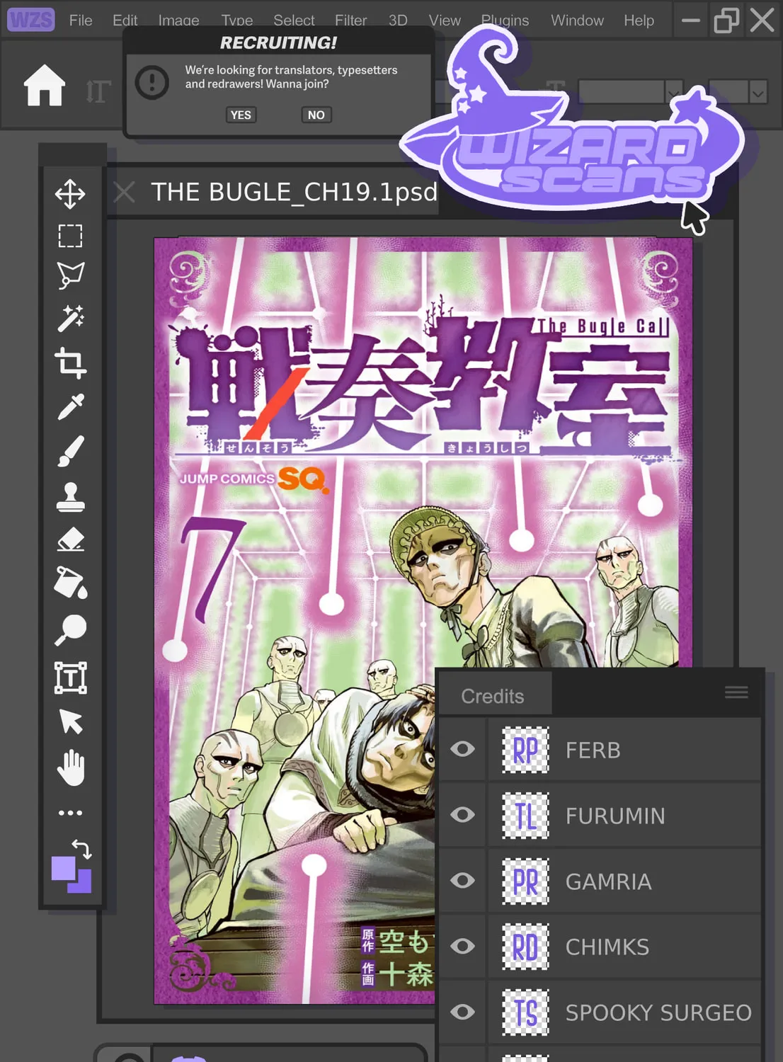 The Bugle Call Chapter 19.1 page 1 - 