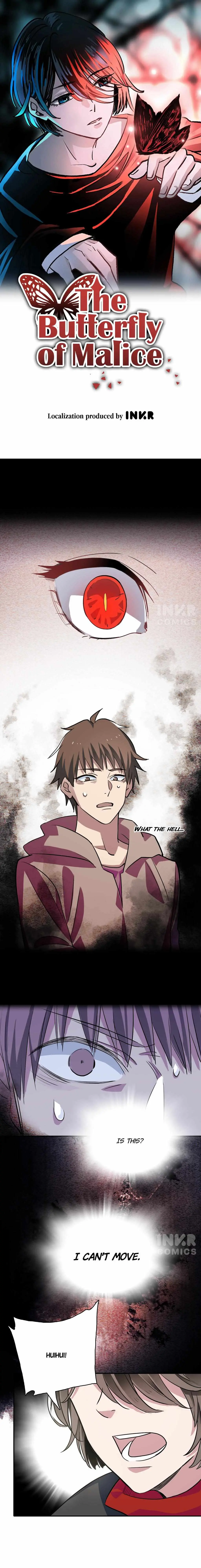 The Butterfly of Malice Chapter 3 page 1 - 